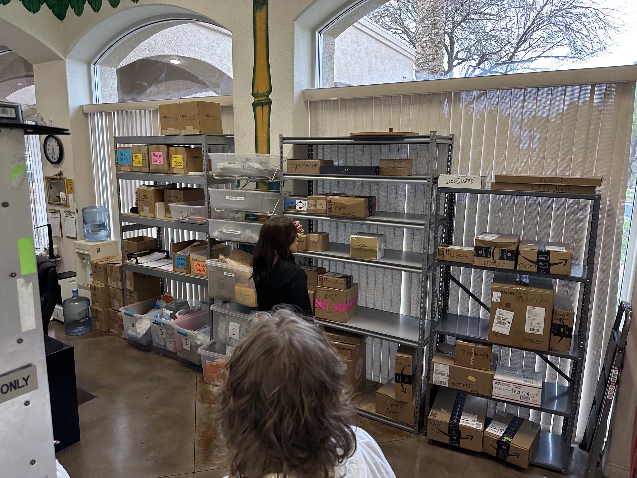 Mail room