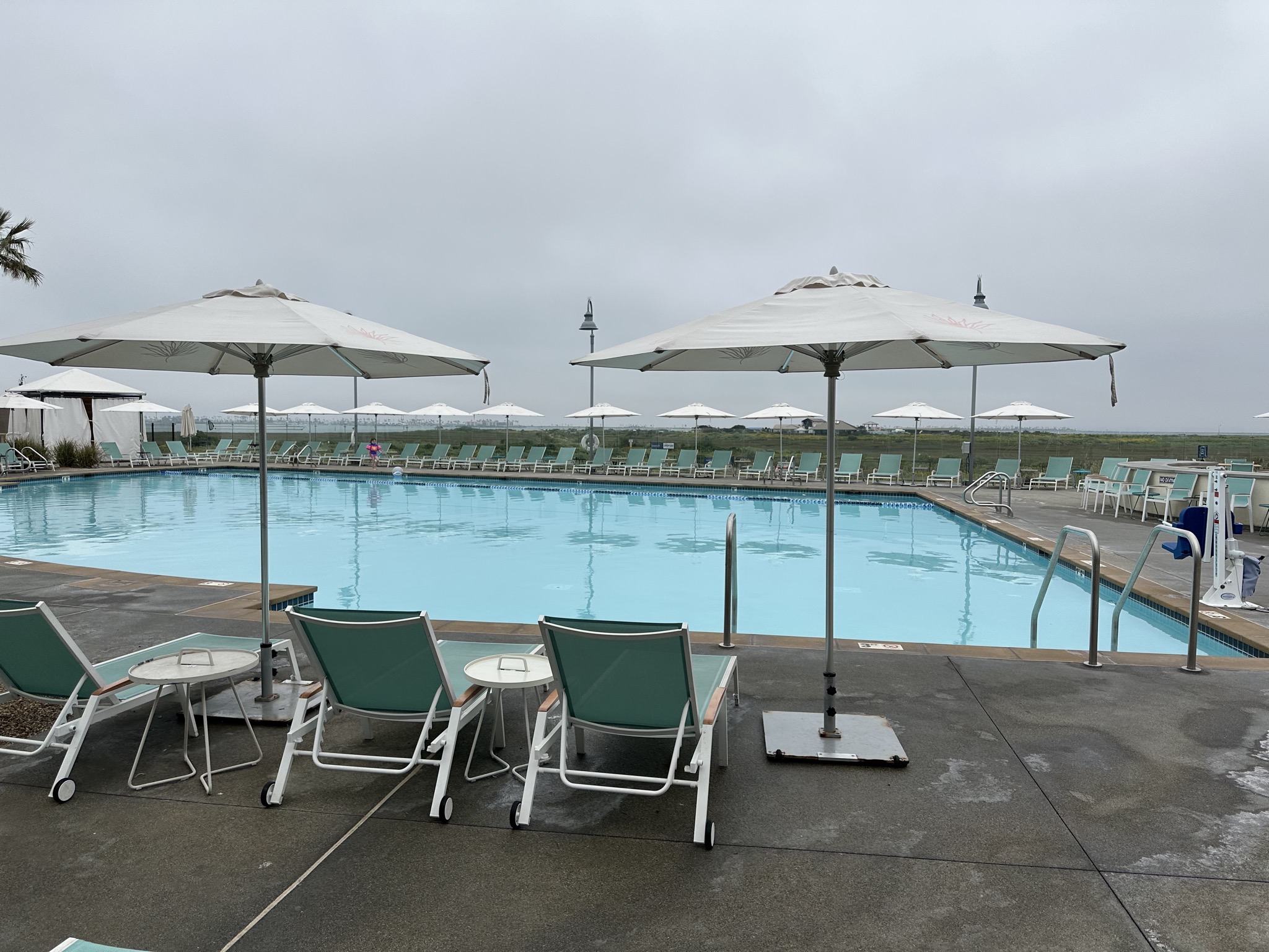 Pool area