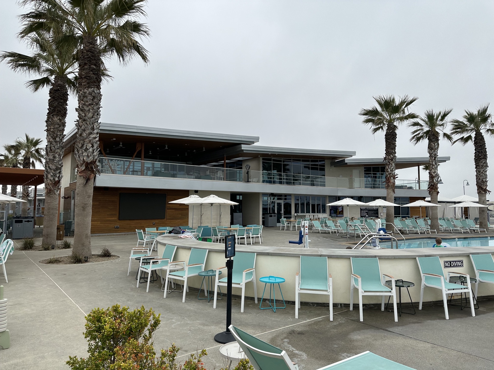 Pool area