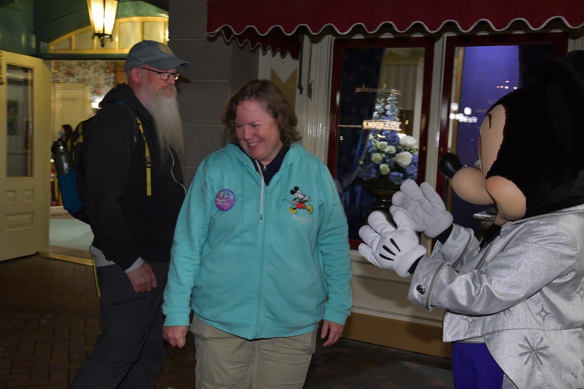 Mickey photo op