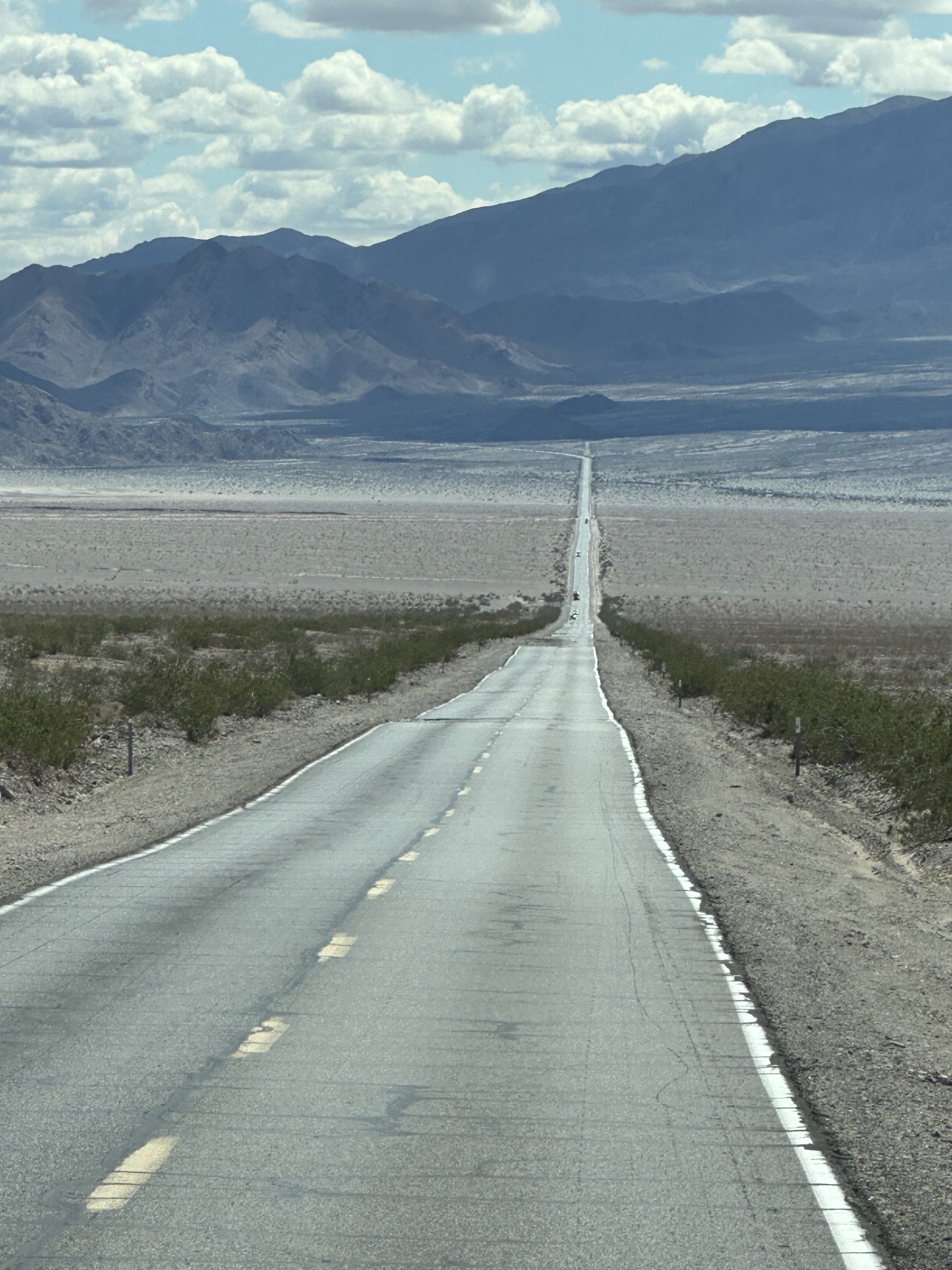 Straight road