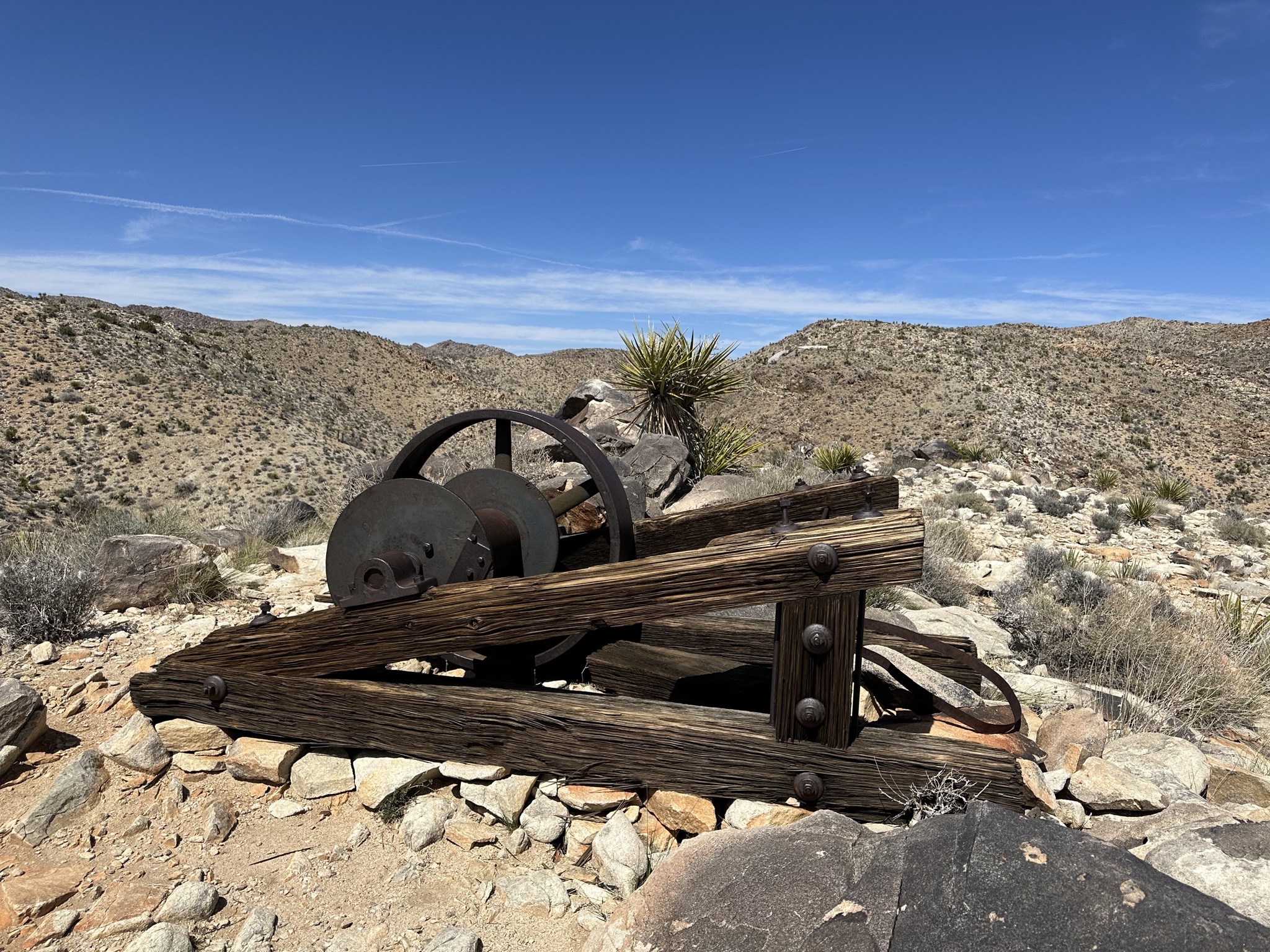 Old winch