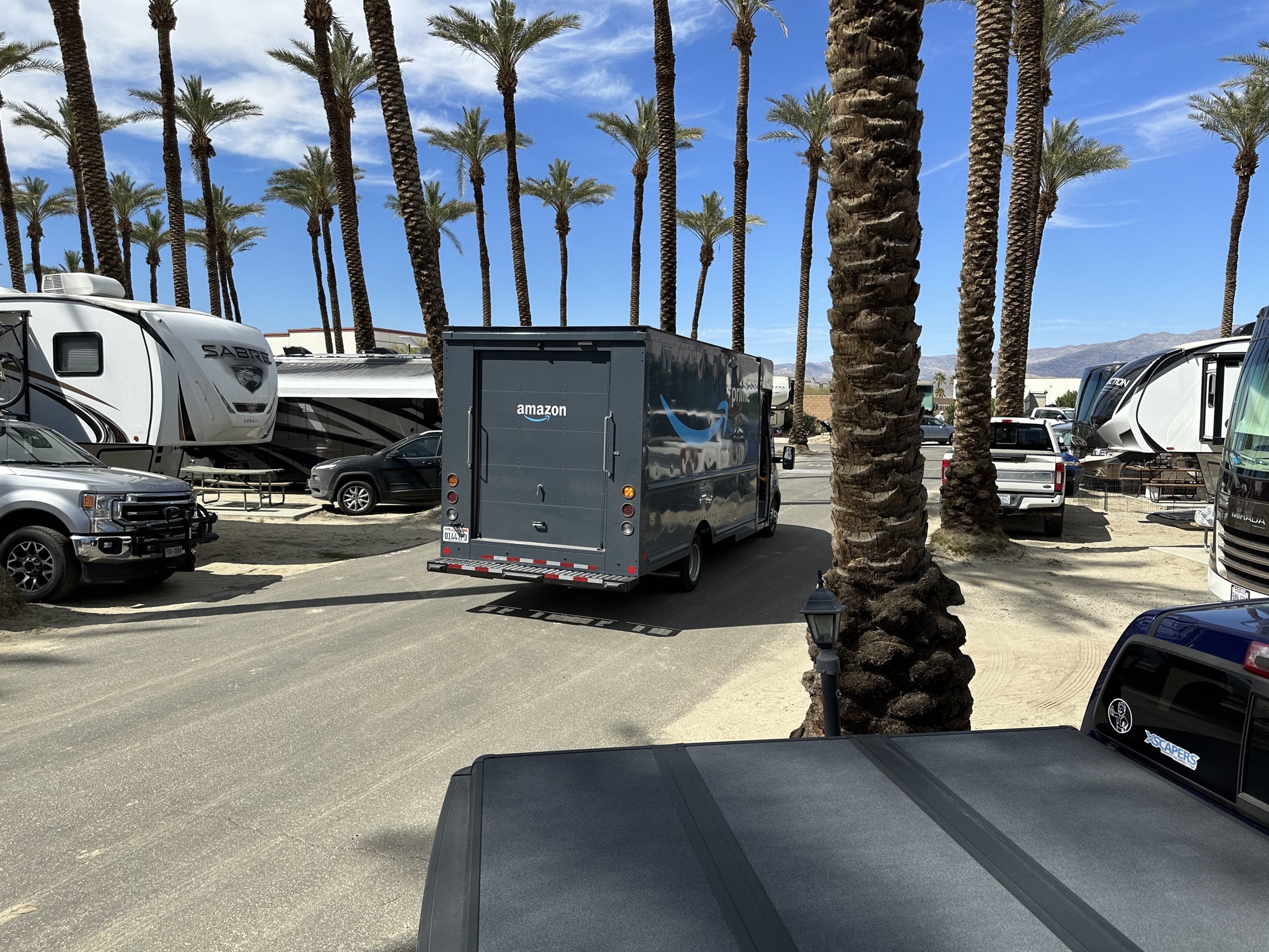 Delivery to the site
