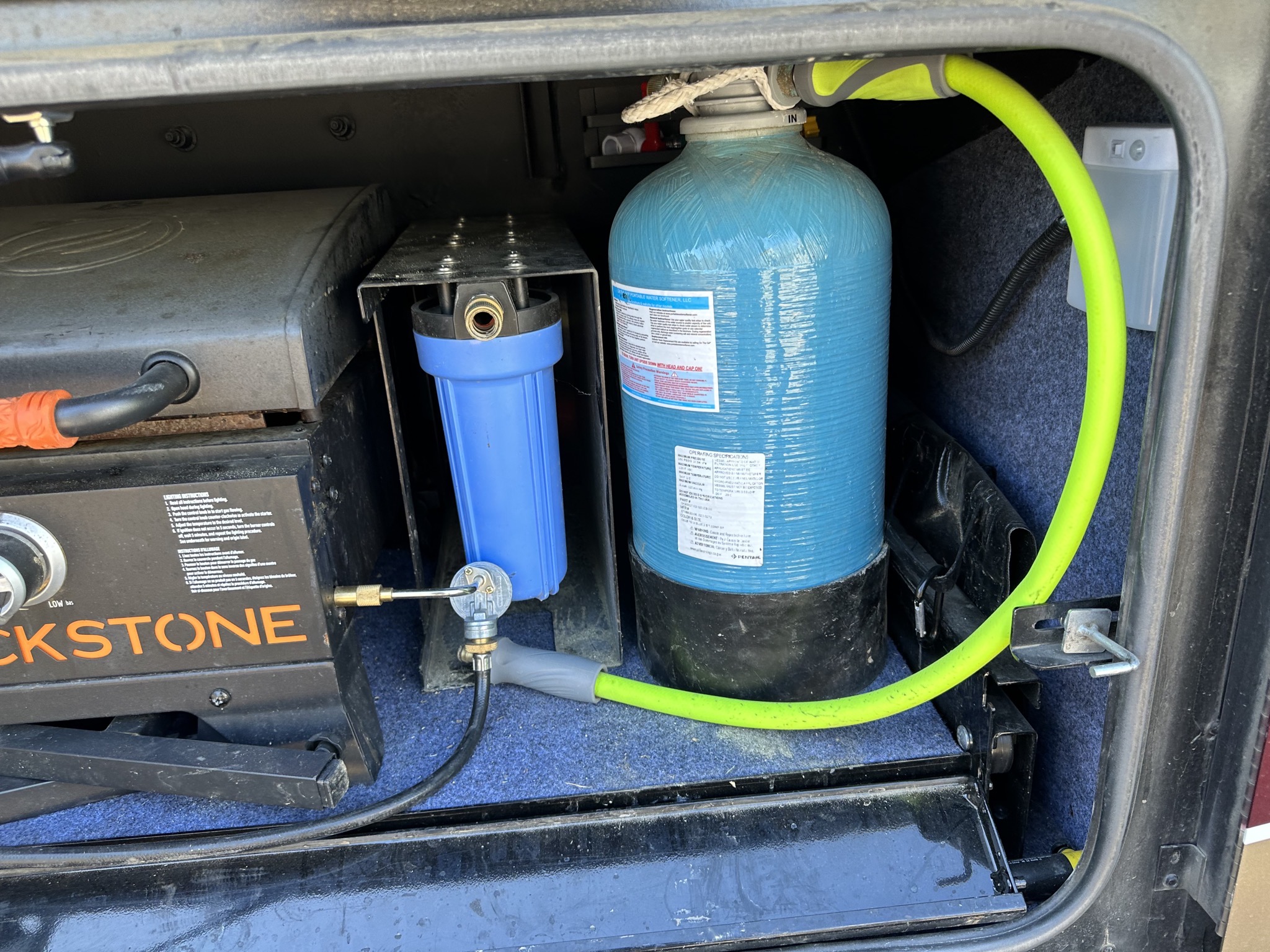 Filters and water softener