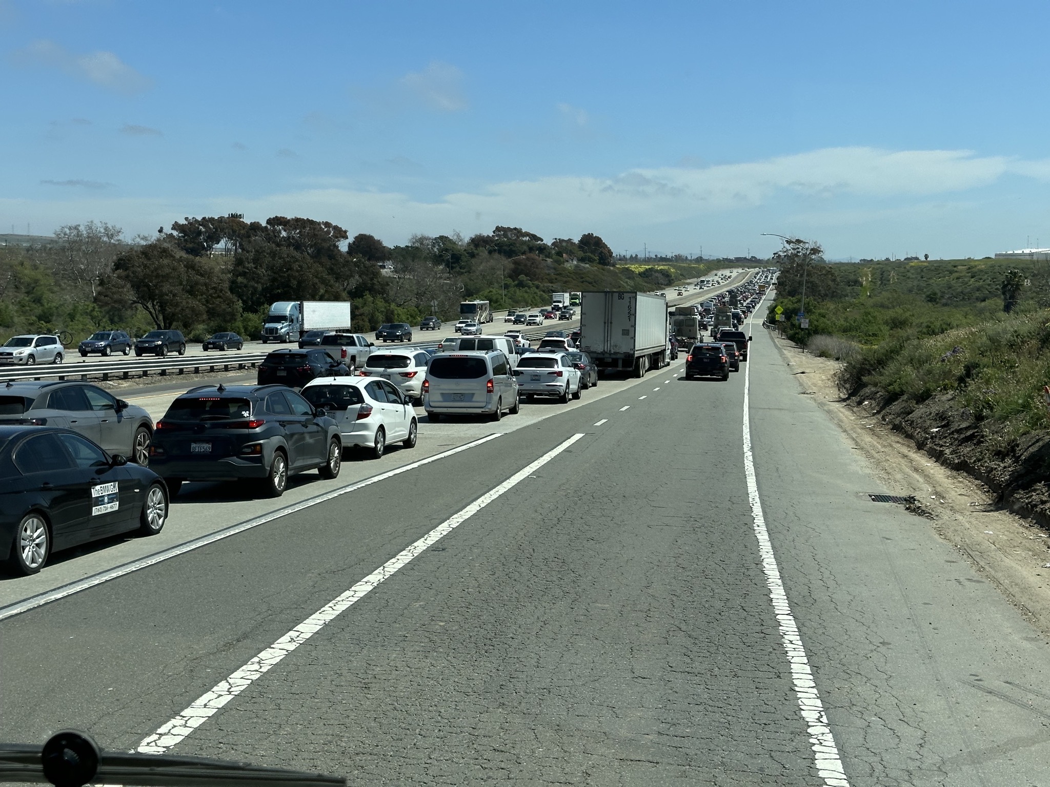 I-5 freeway traffic