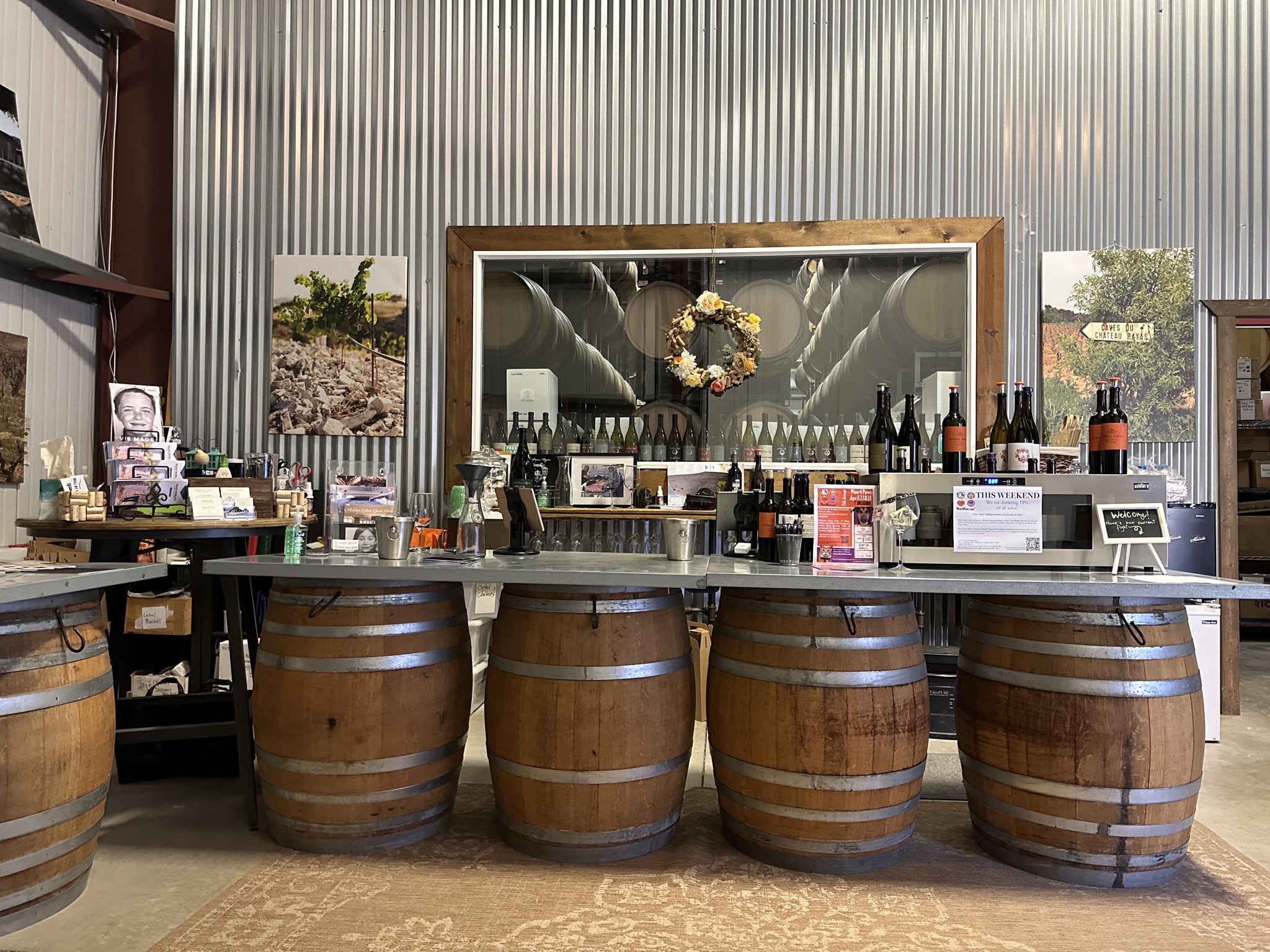 Tasting room