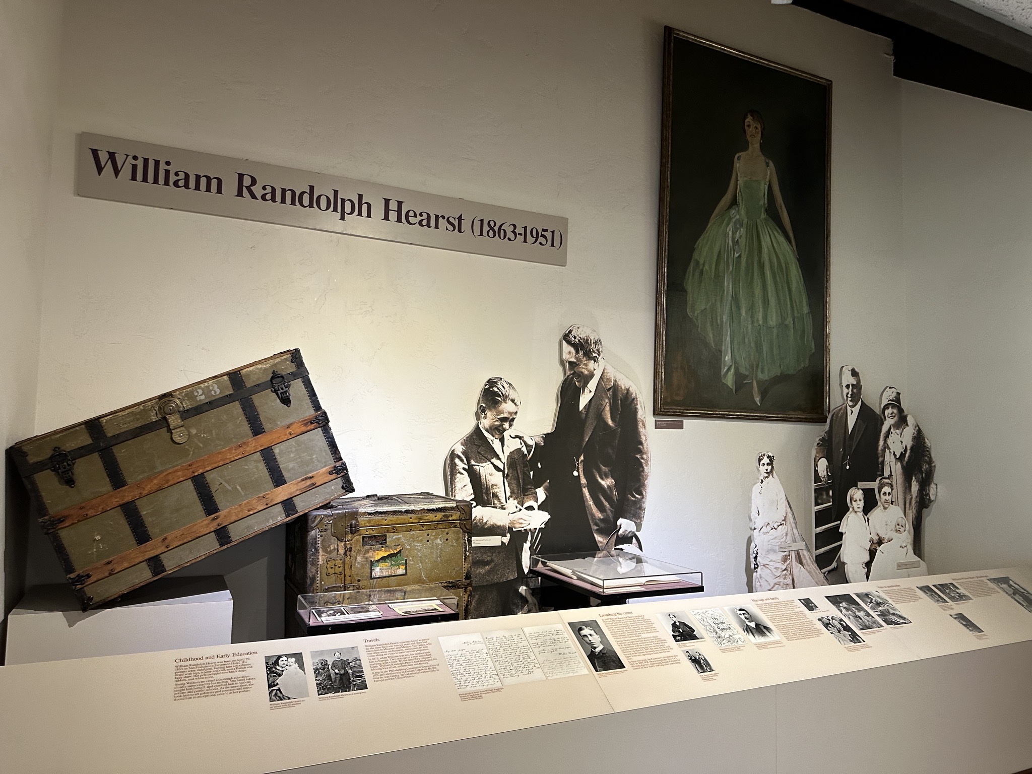 Visitor center museum