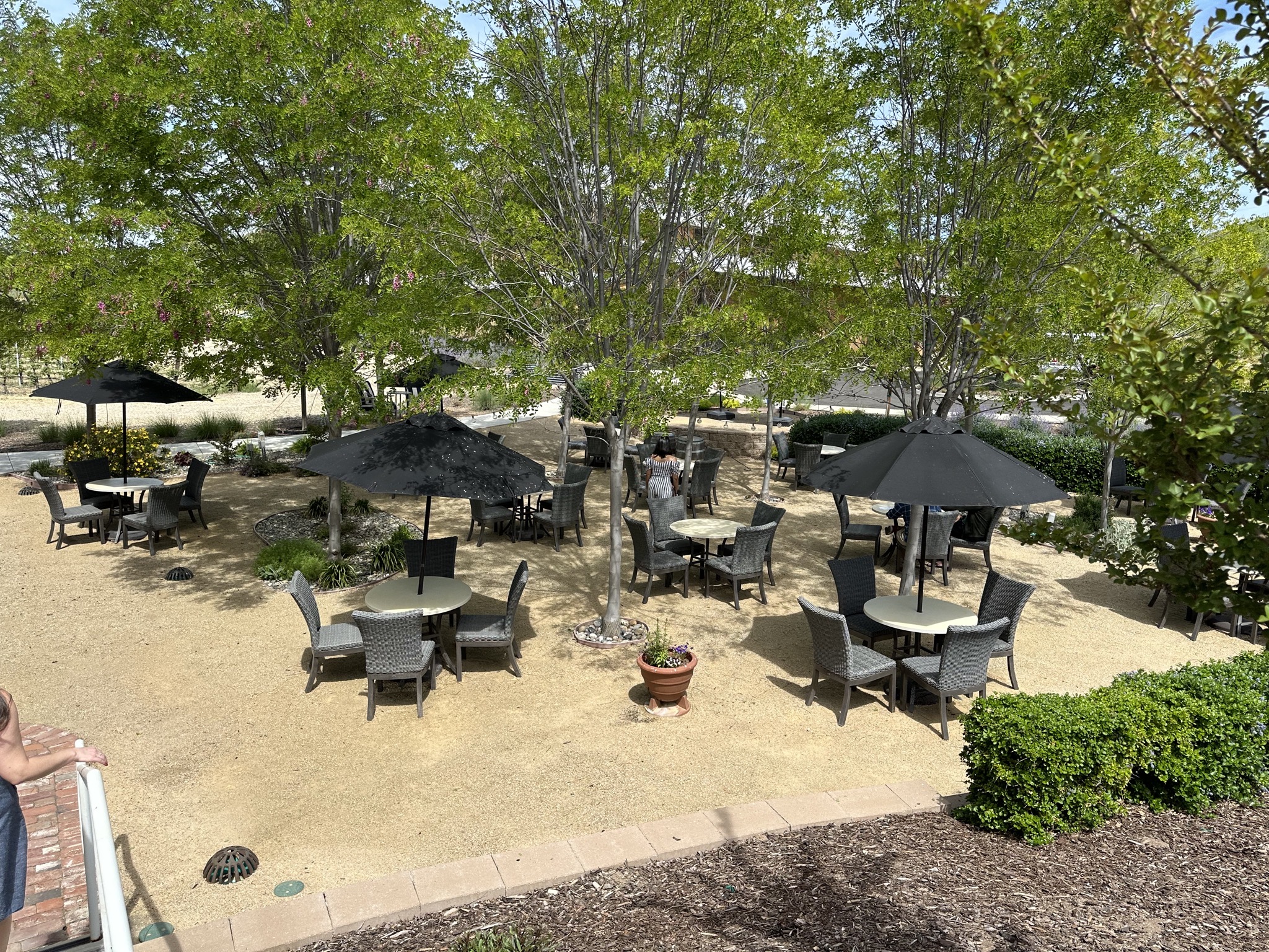 Patio area