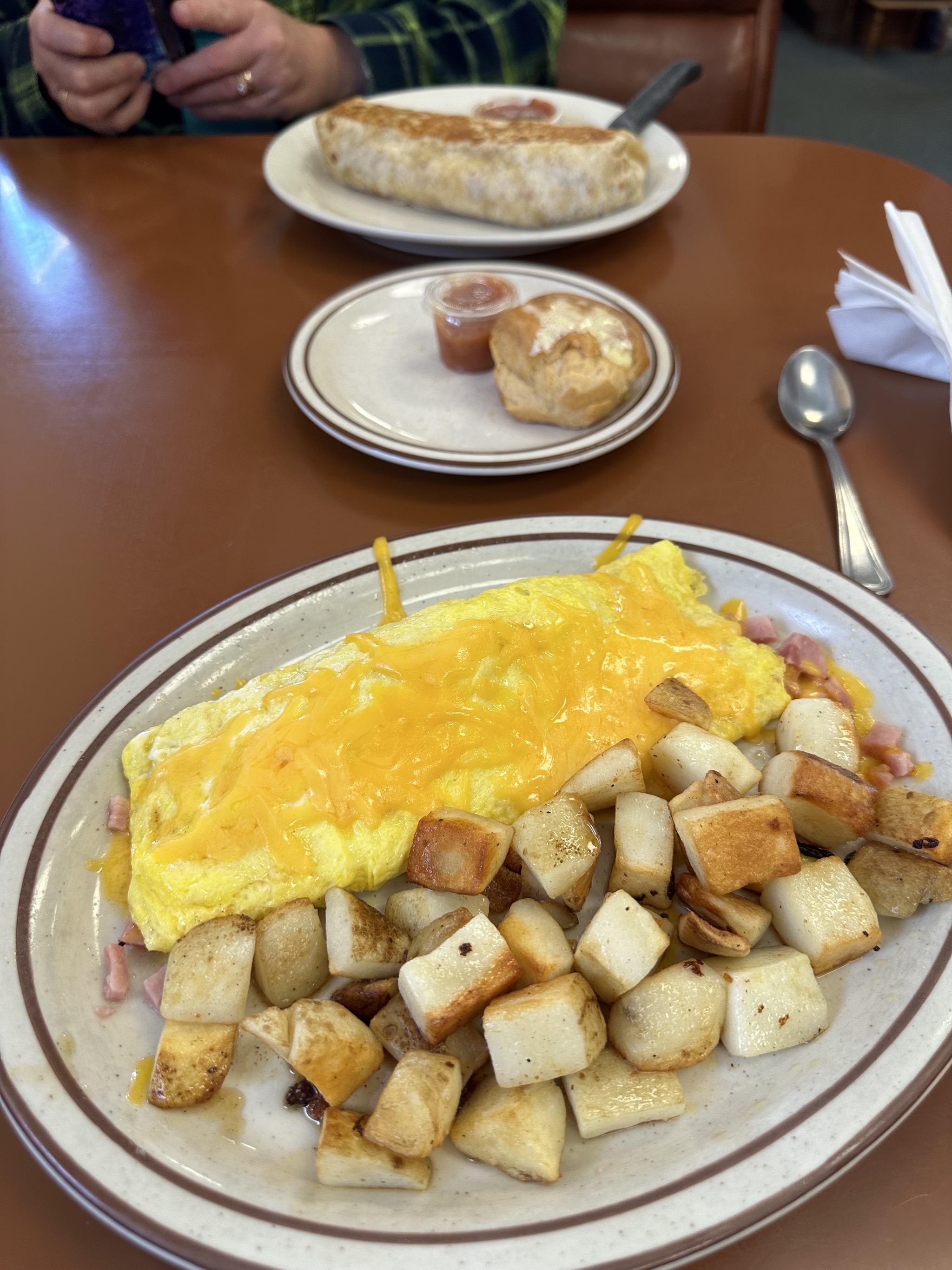 Breakfast for lunch