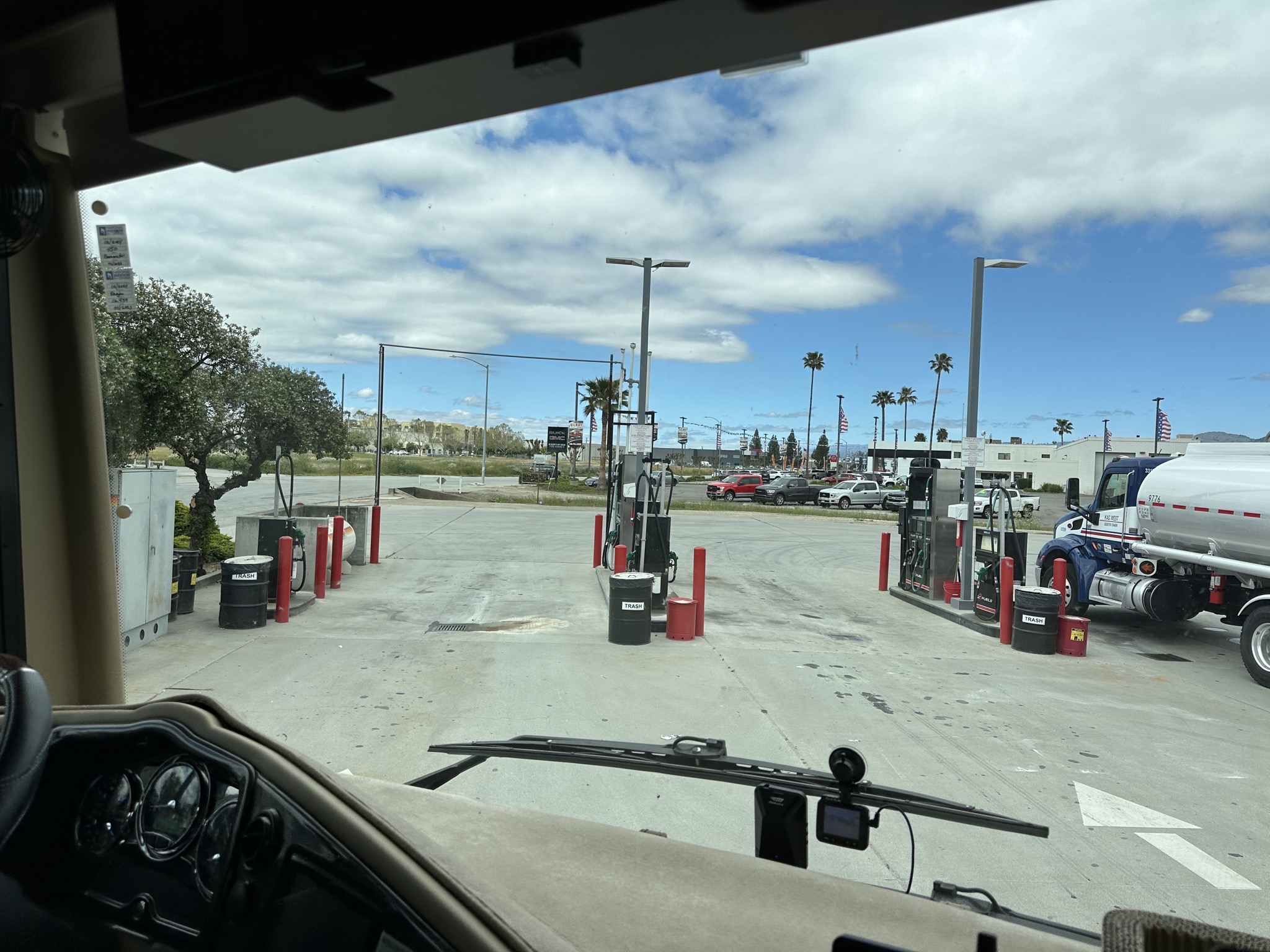 Fuel stop