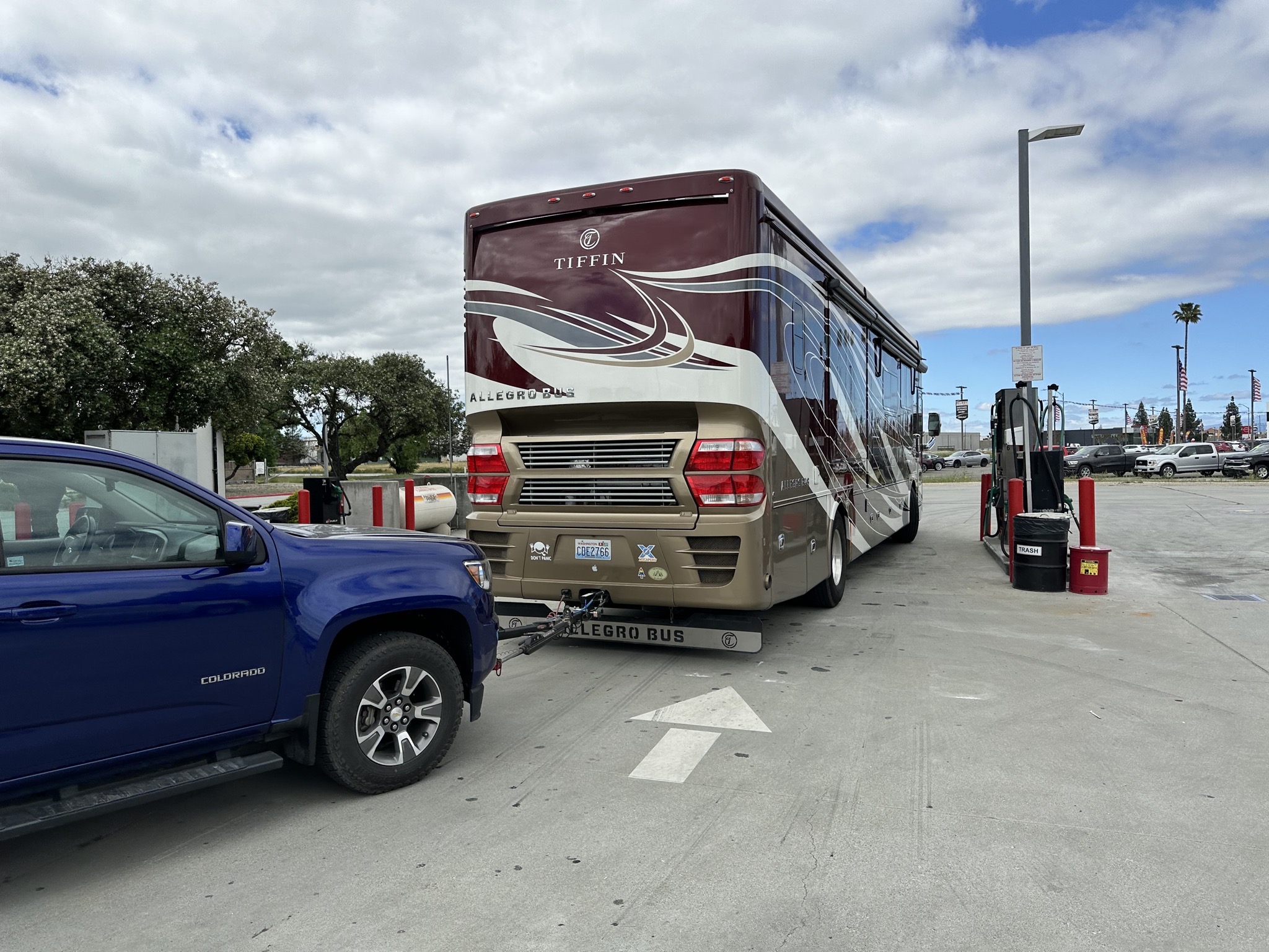 Fuel stop