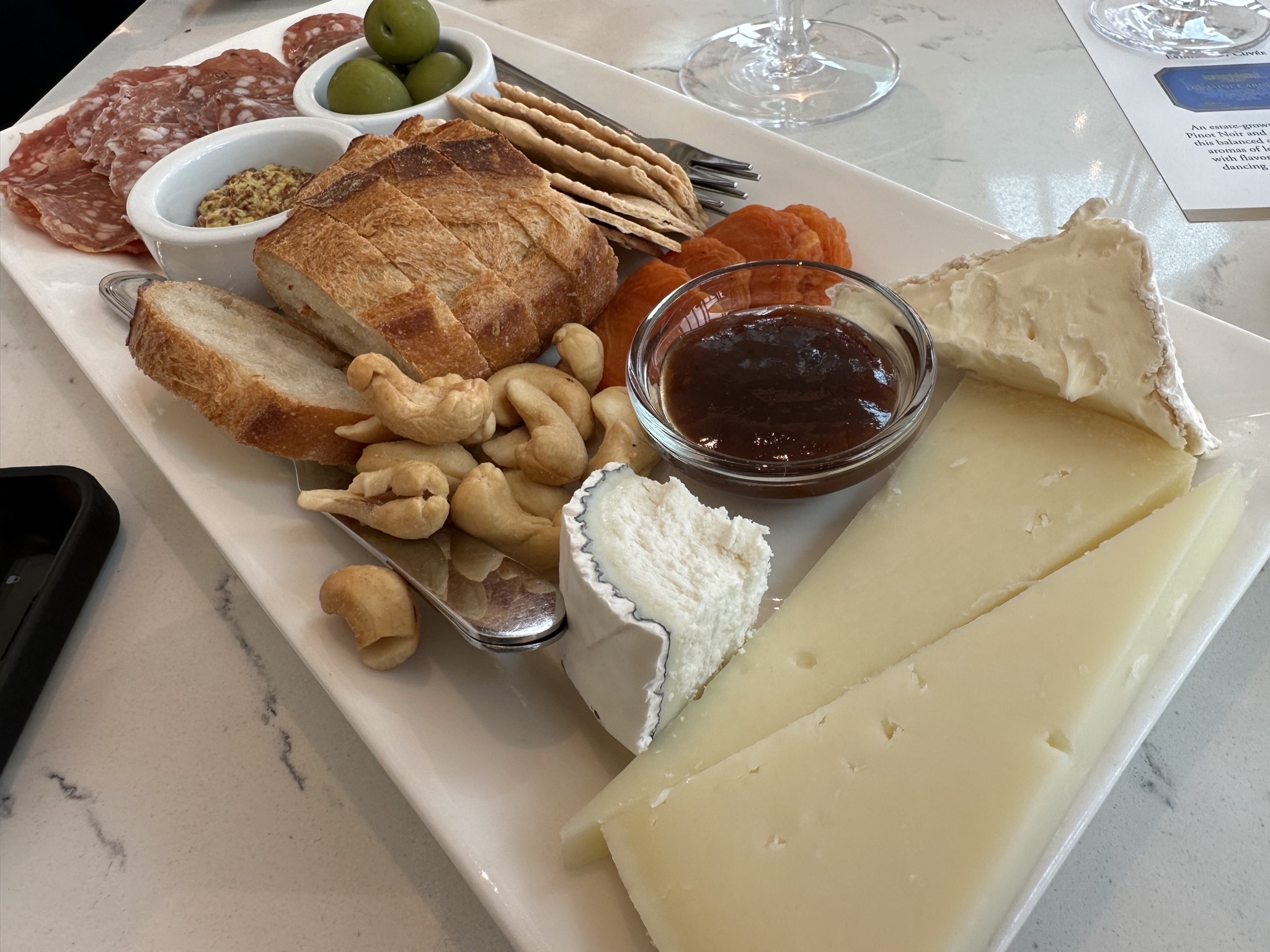 Charcuterie platter