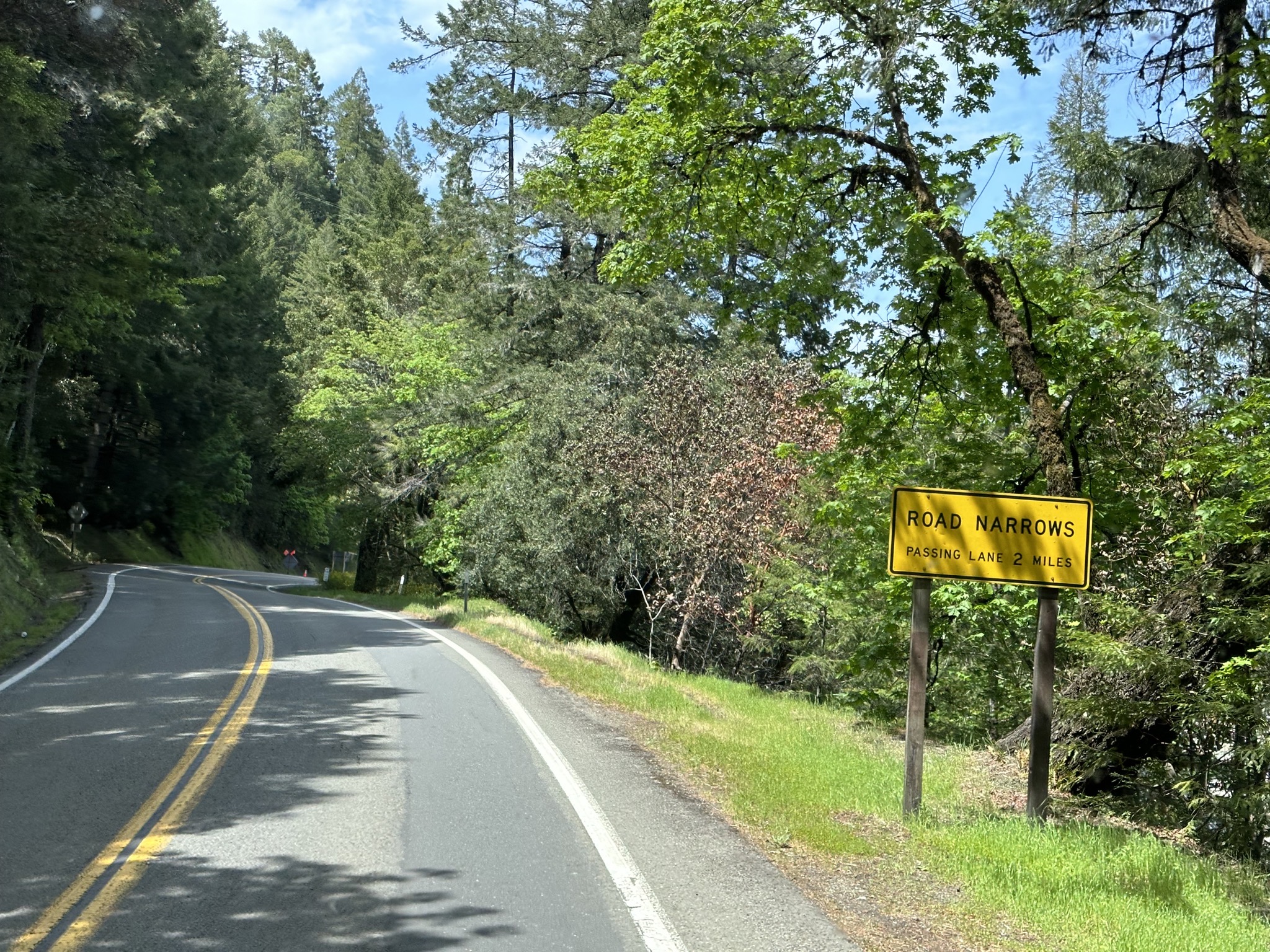 Road Narrows
