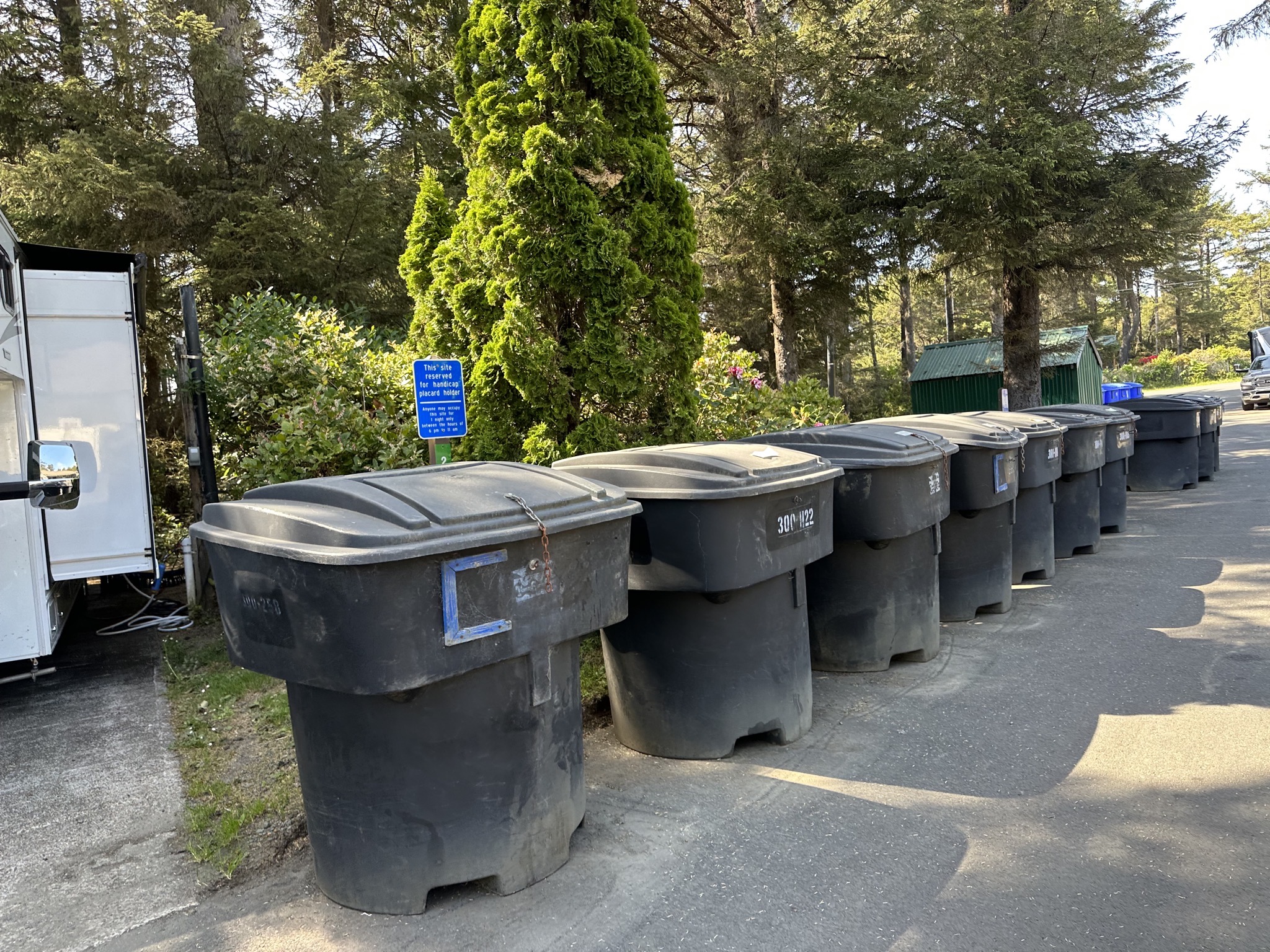 Garbage bins