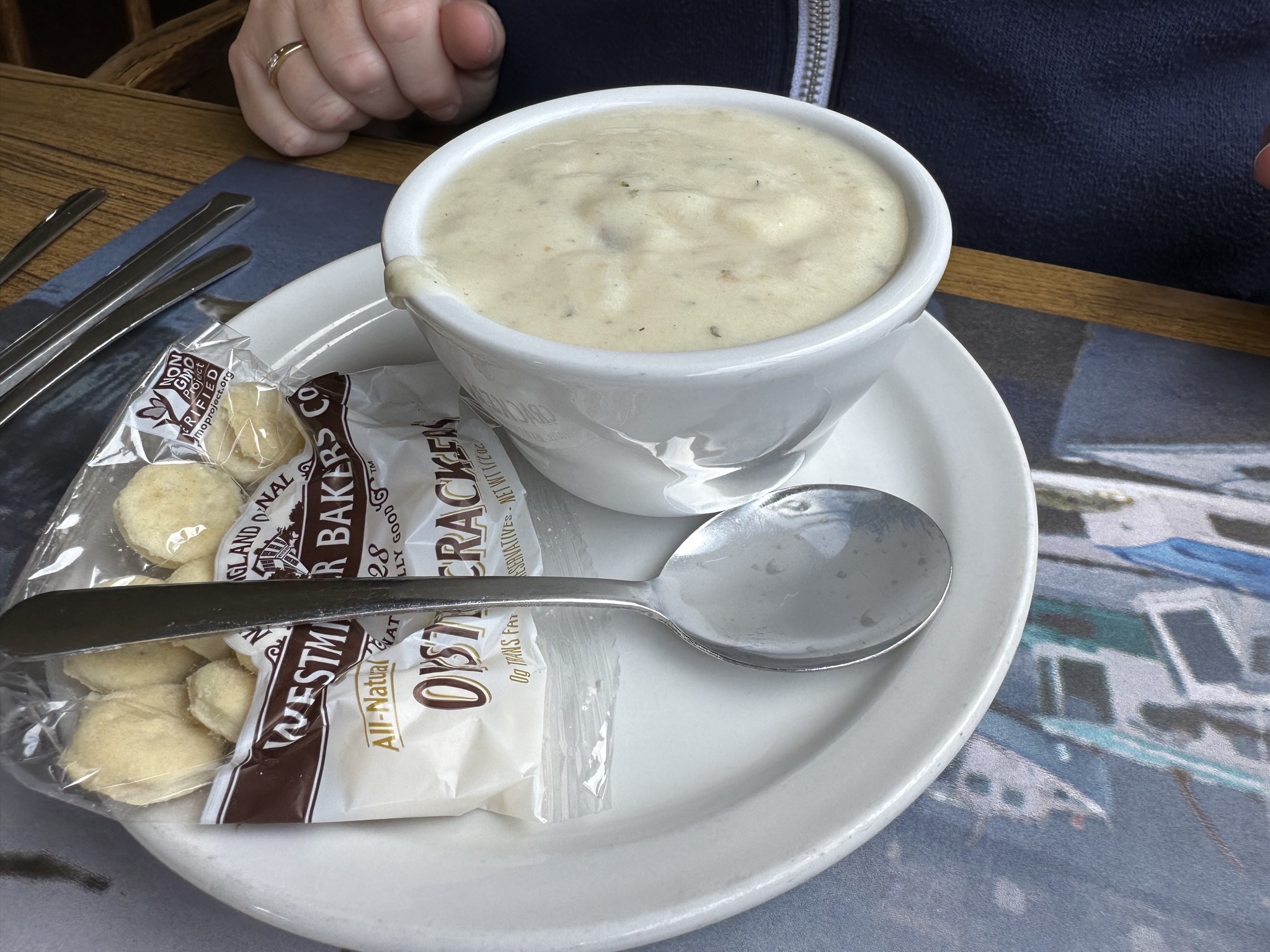 Jenn's clam chowder