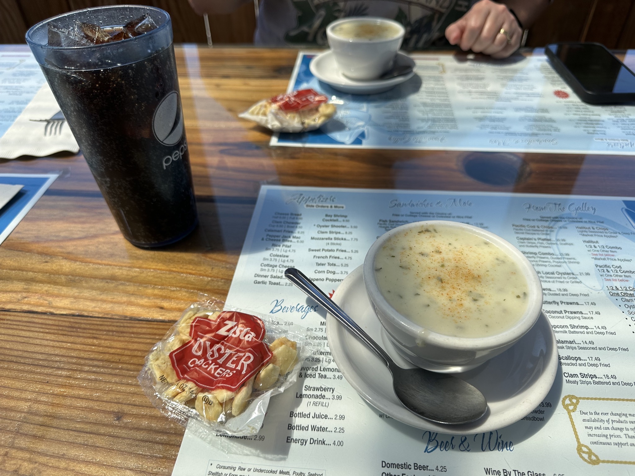 Clam chowder