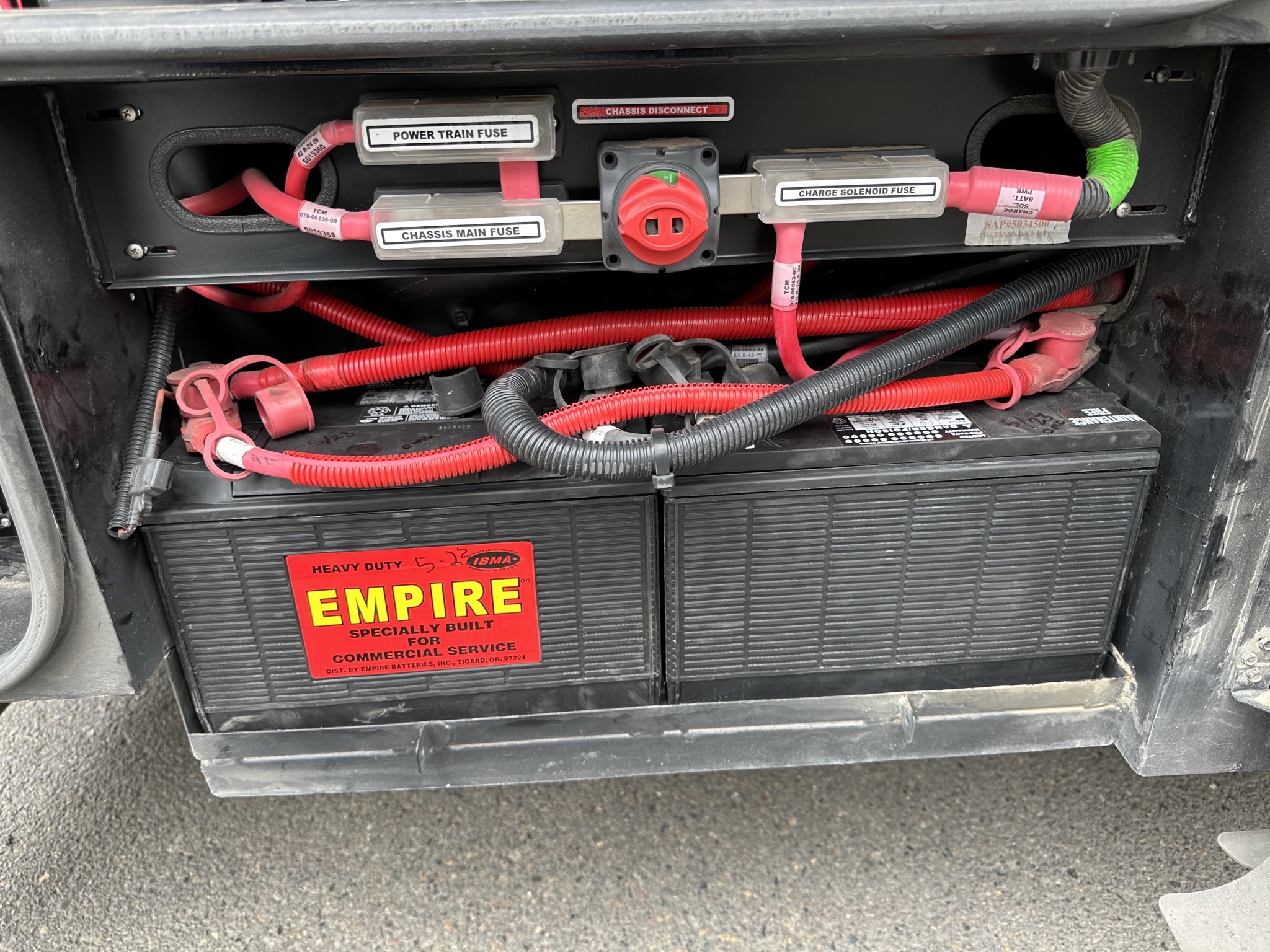 New chassis batteries