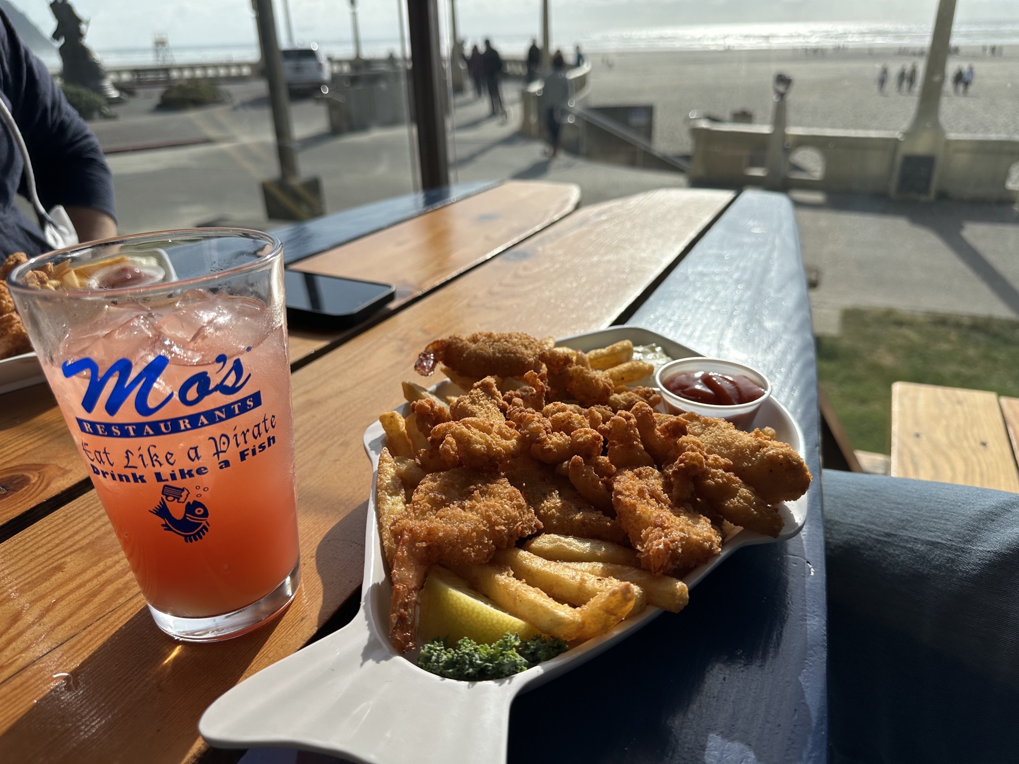 Platter with a view