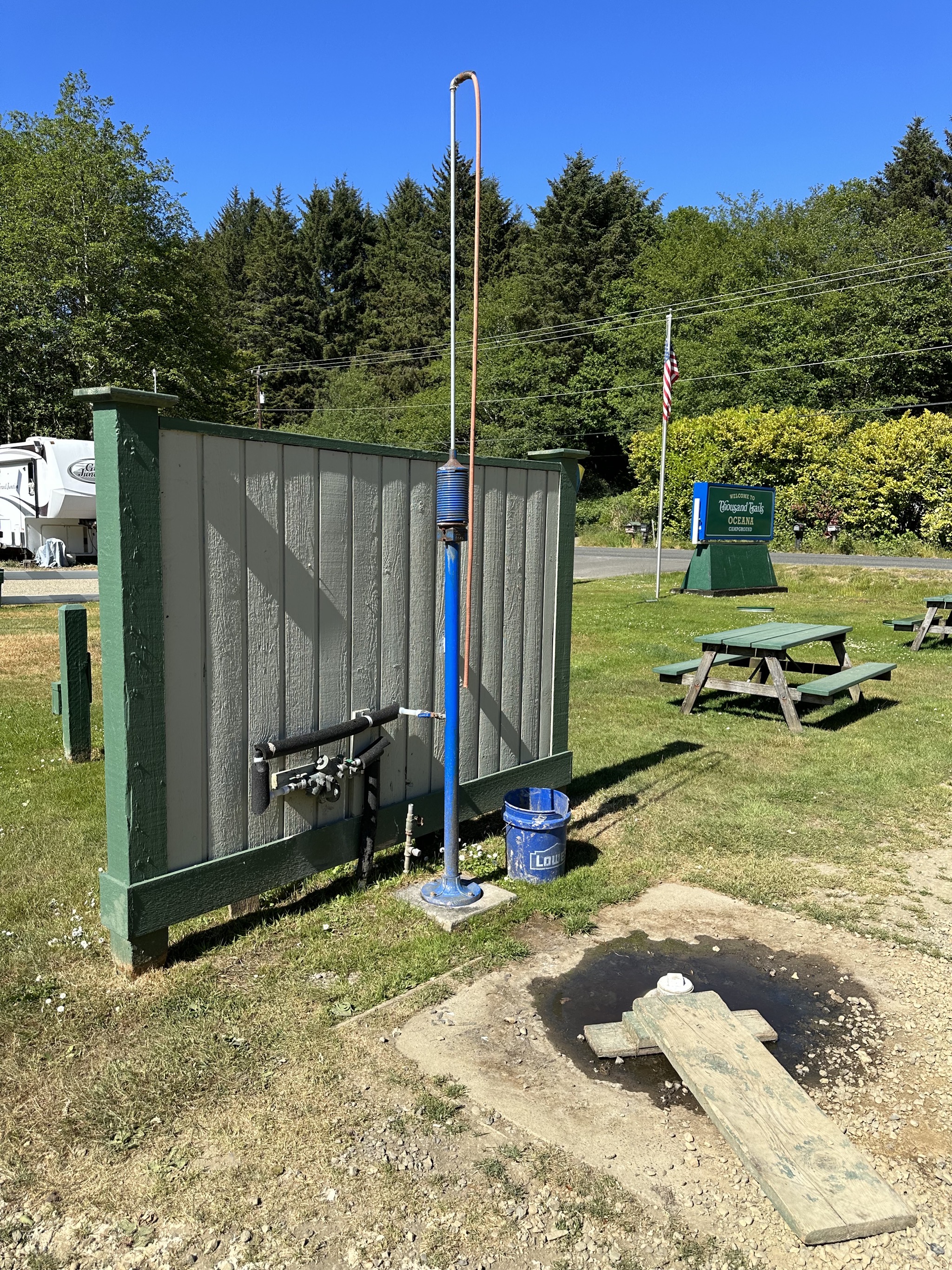 Dump station