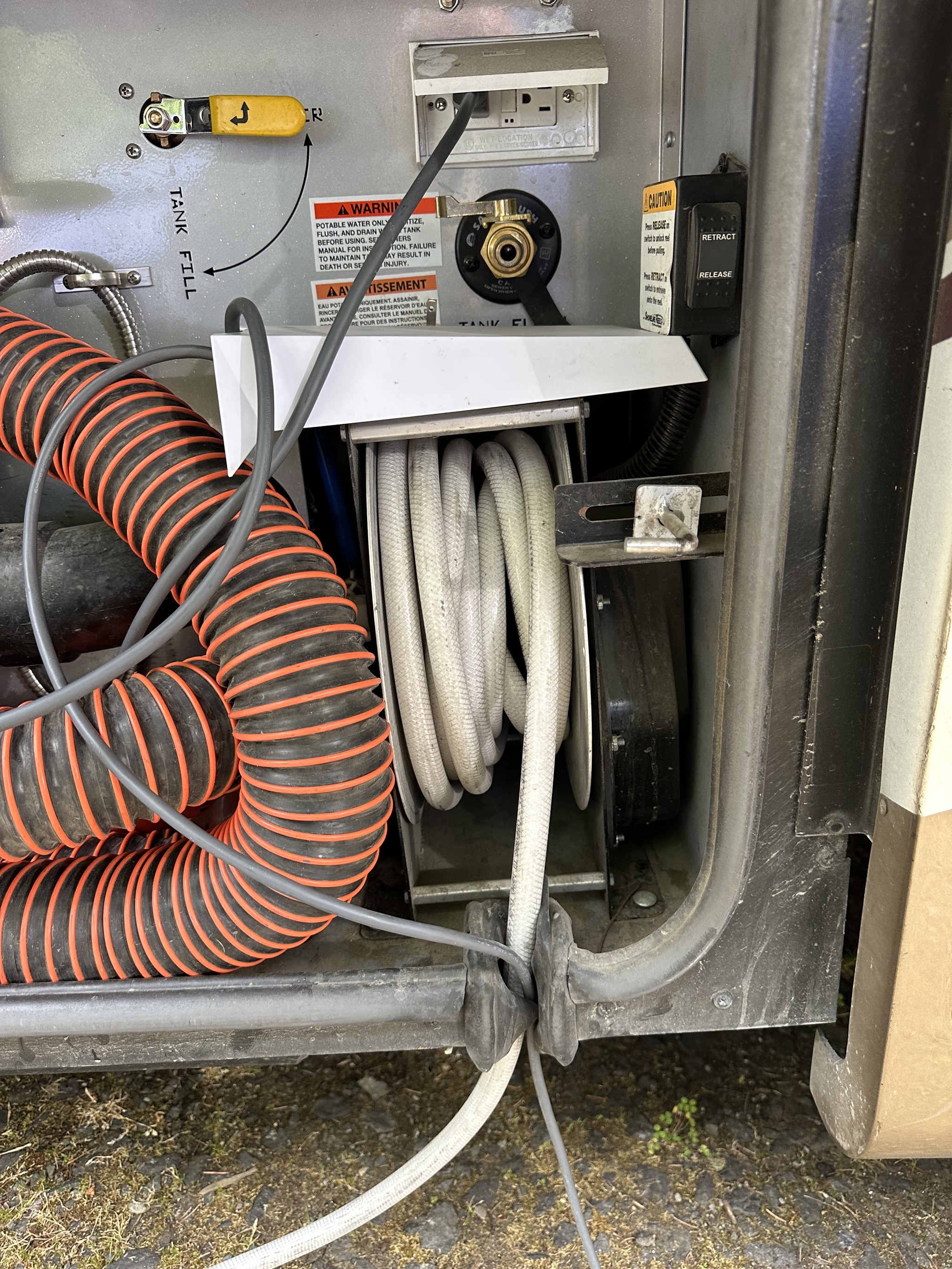 Modem in wet bay