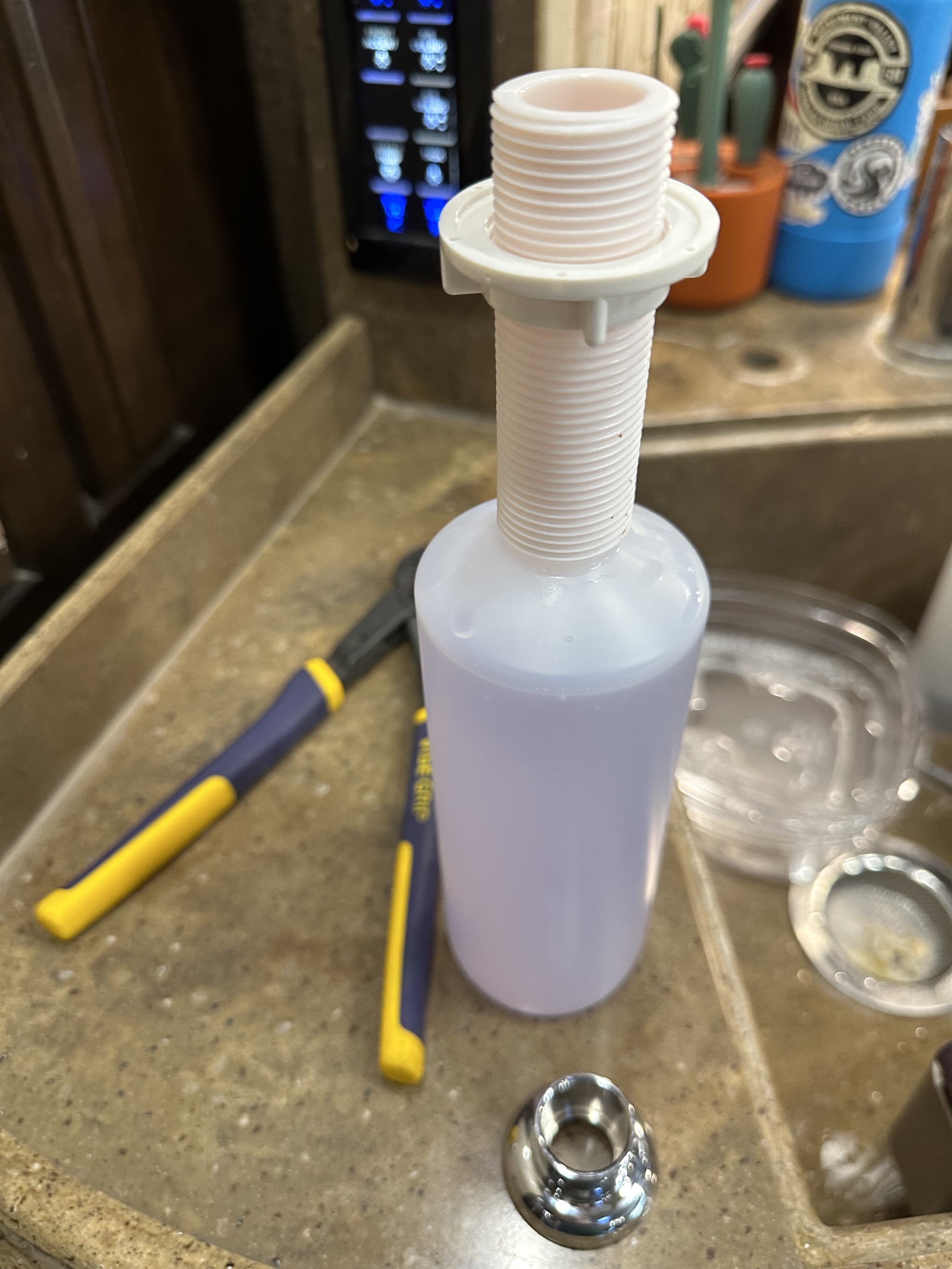 Soap bottle and tube