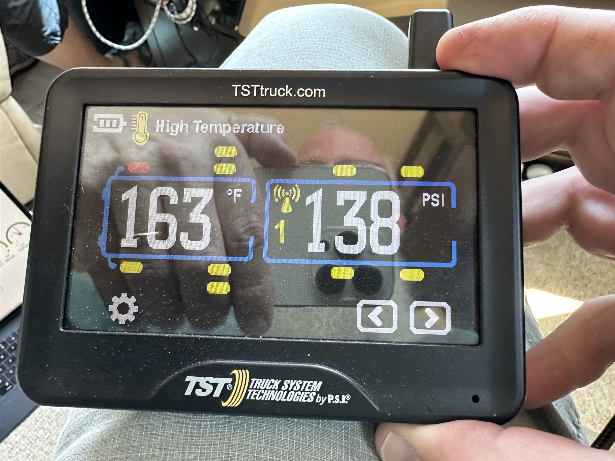 TPMS high temperature