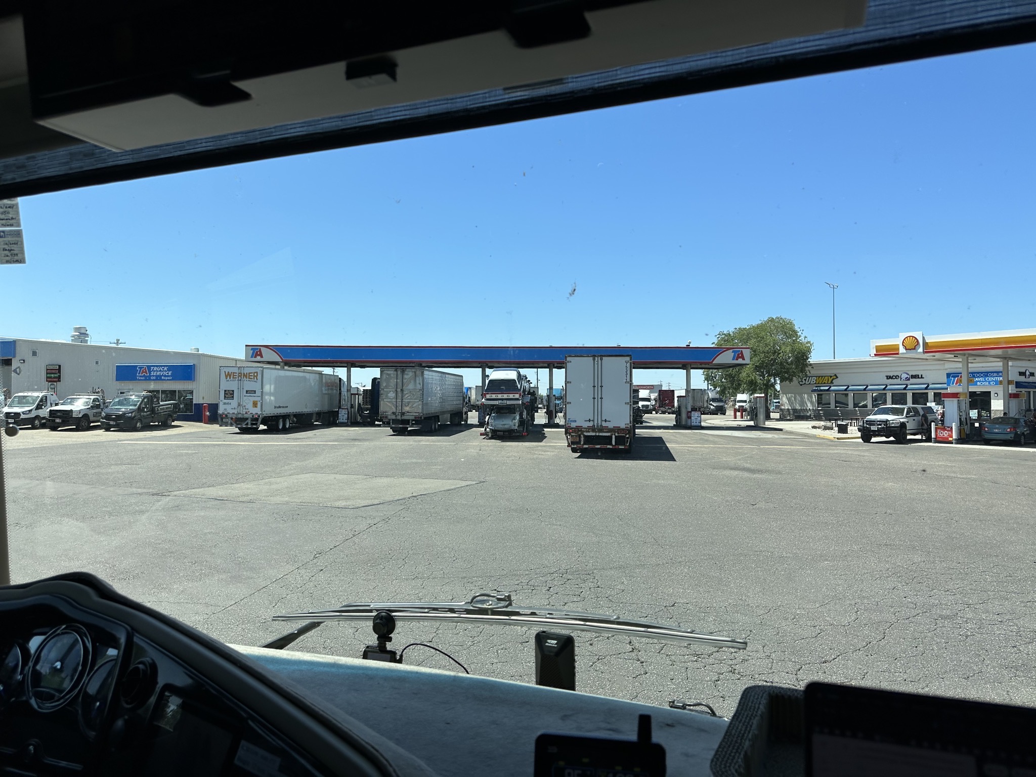 Fuel stop