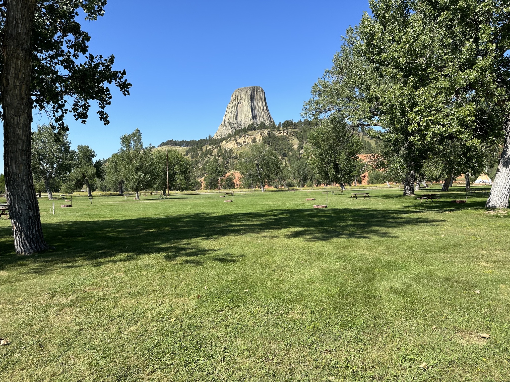 Lots of tent sites