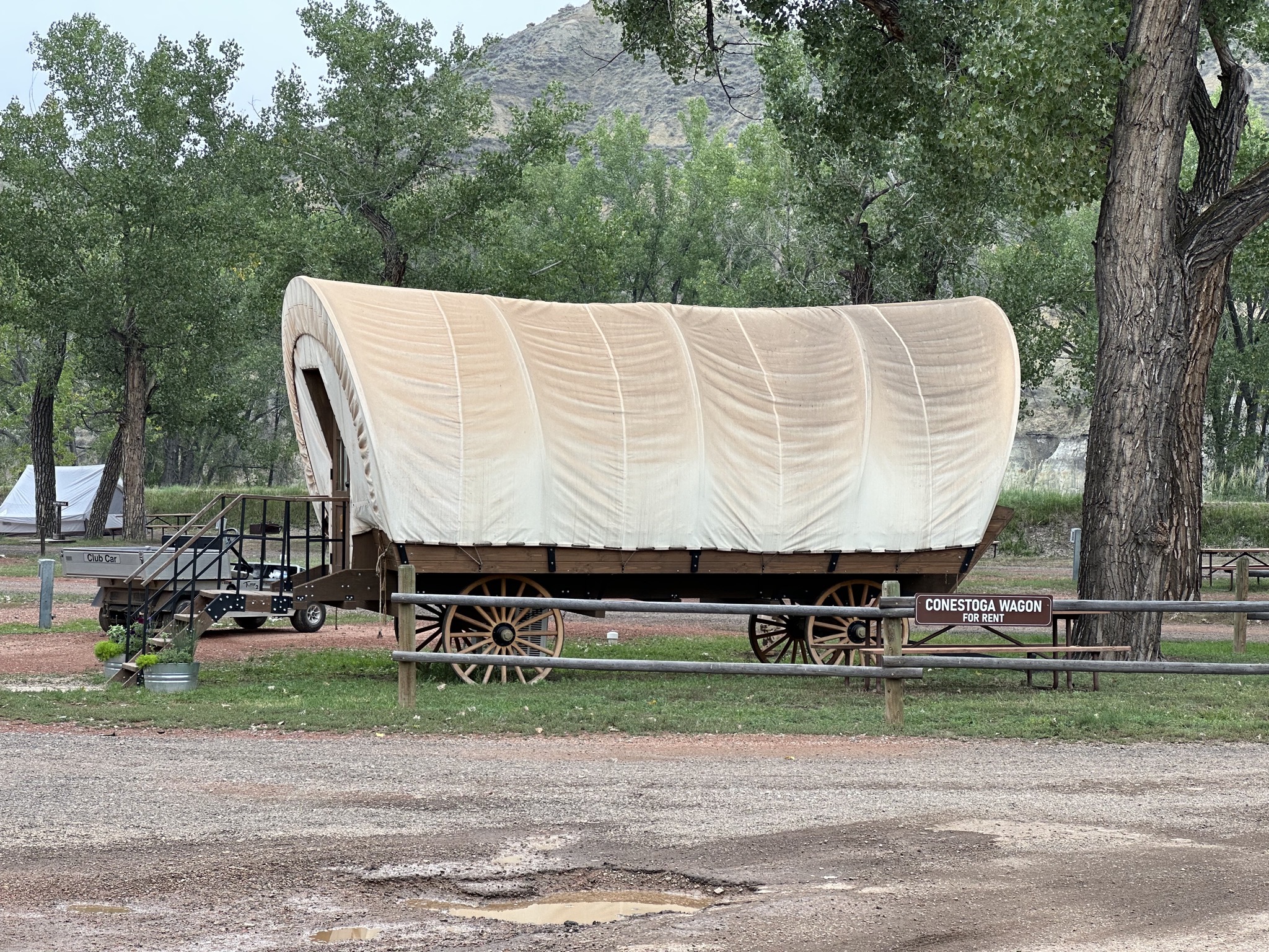 Covered wagon accommodation