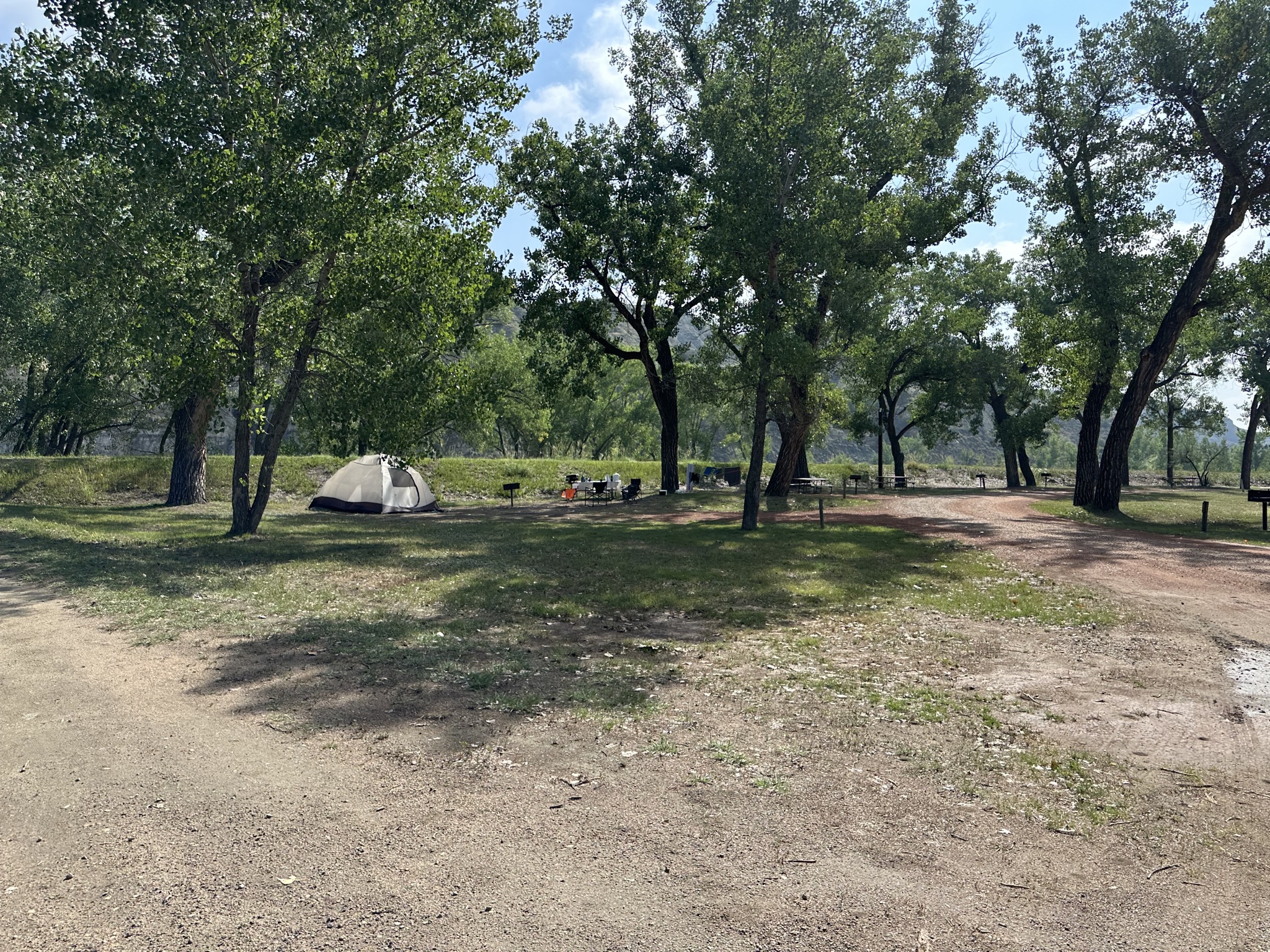 Tent sites