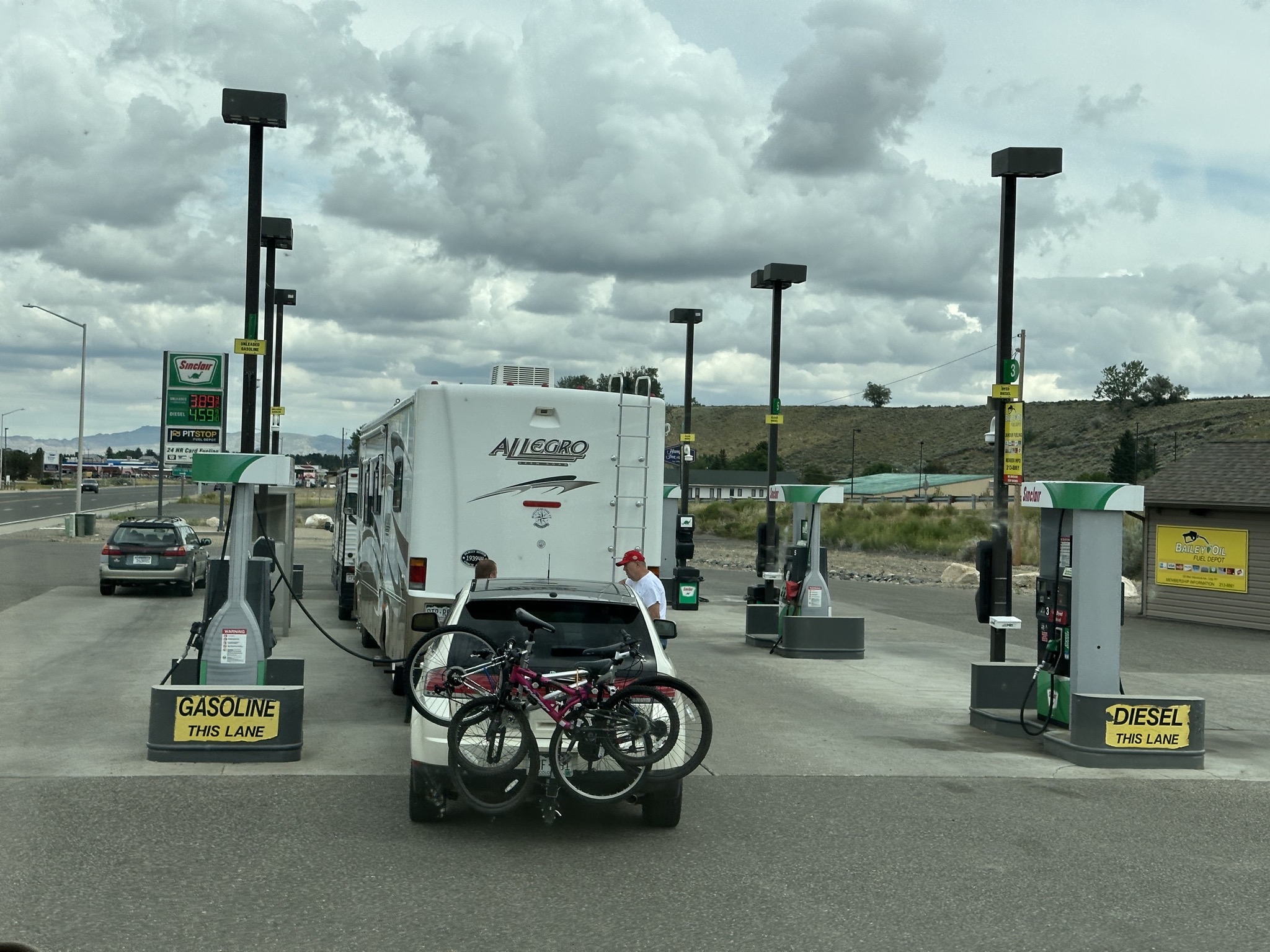 Fuel stop