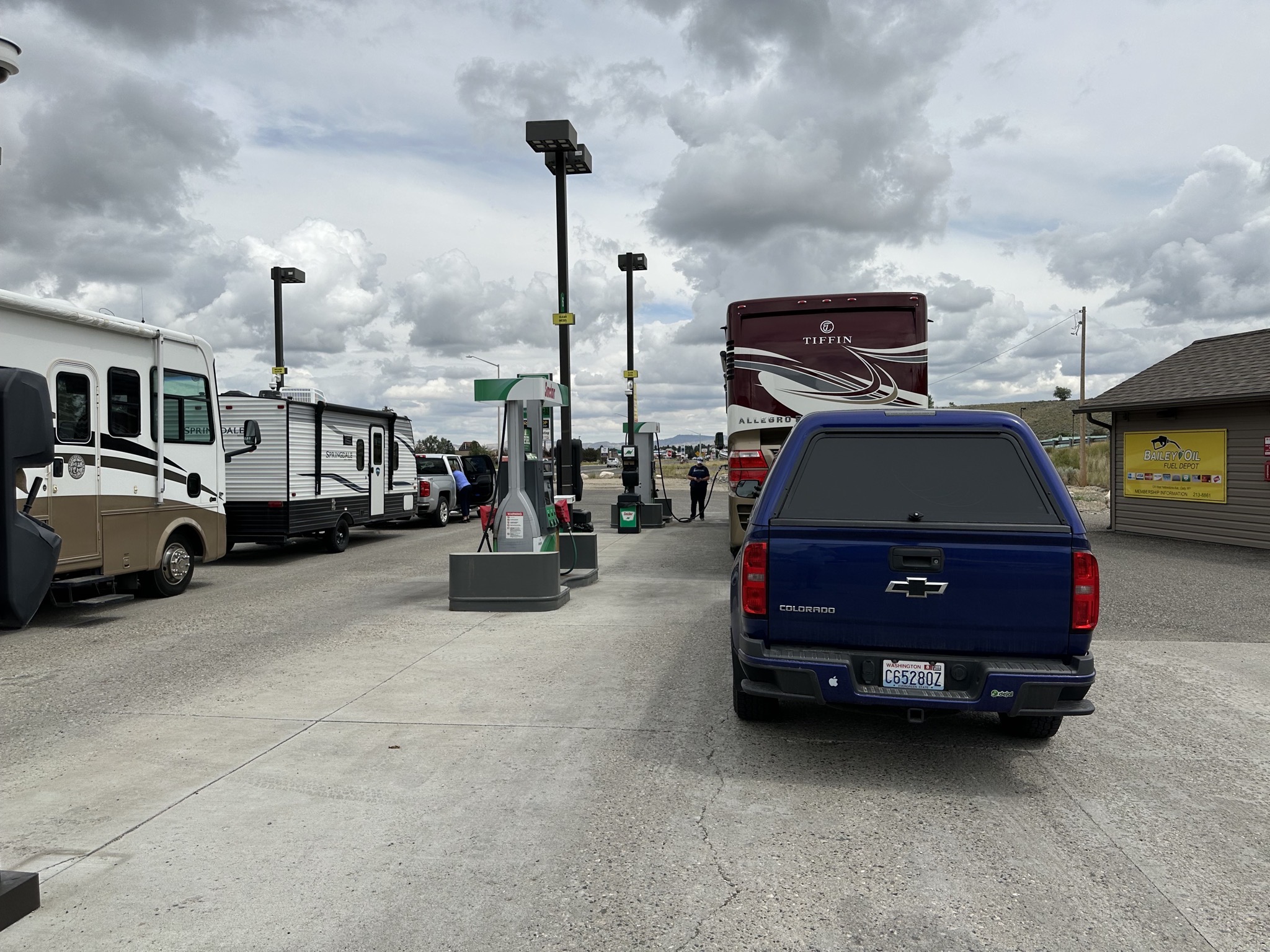 Fuel stop