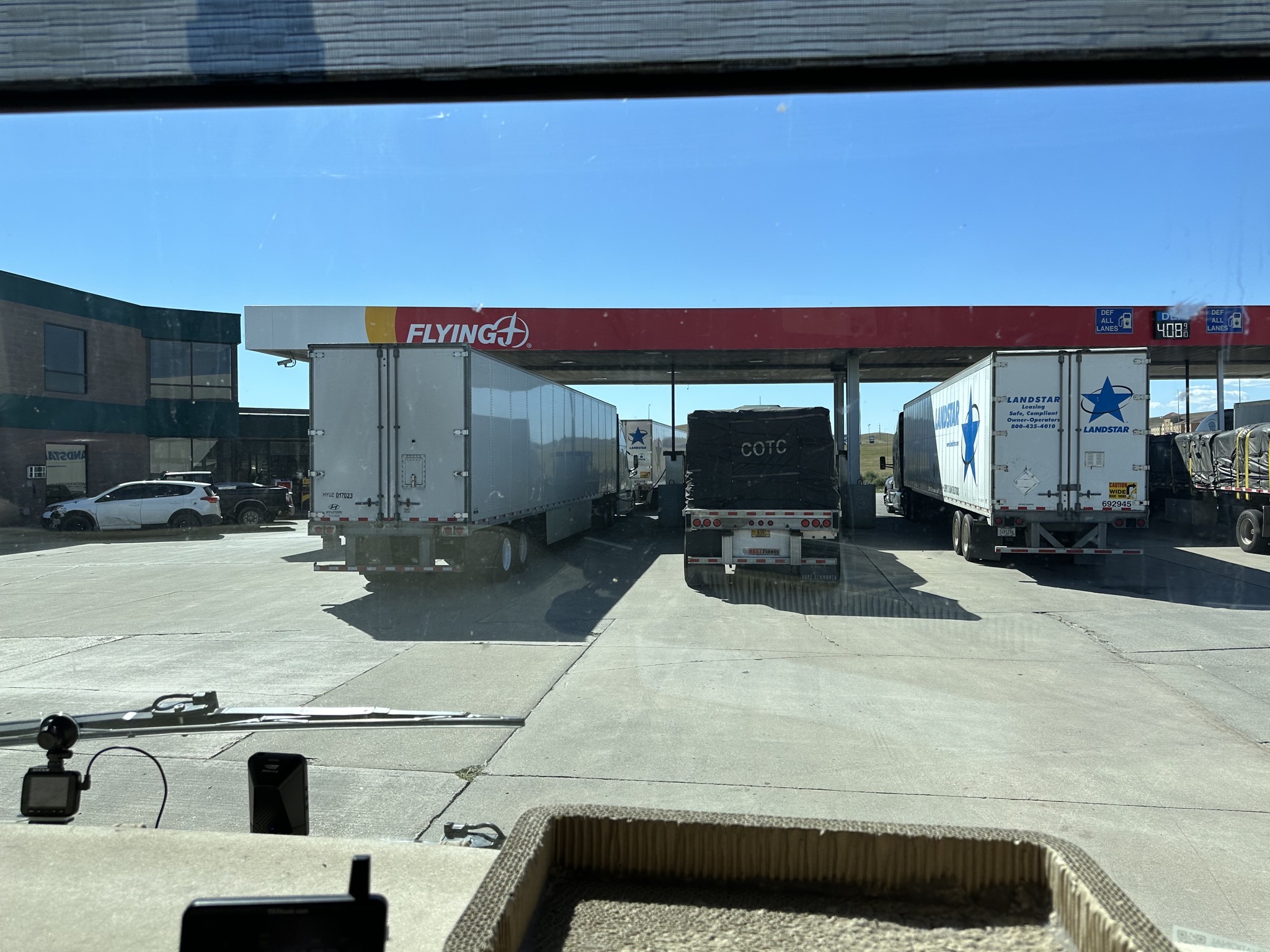 Fuel stop