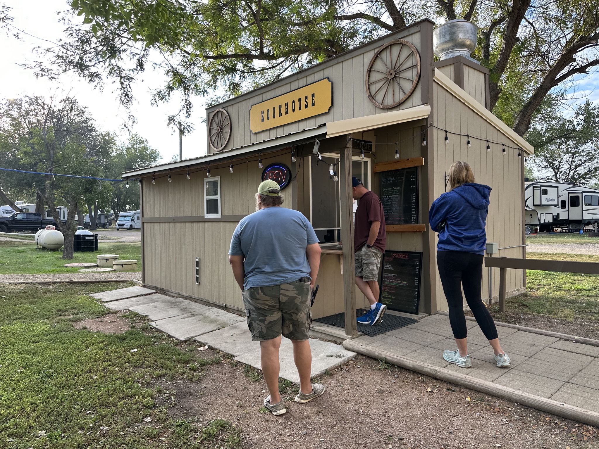 Cook shack