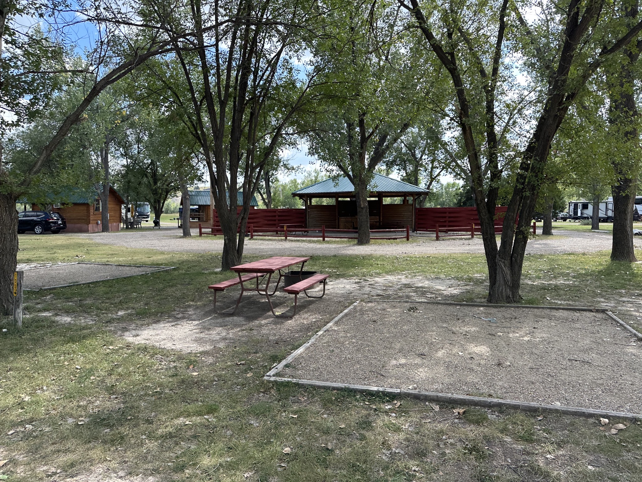 Tent sites
