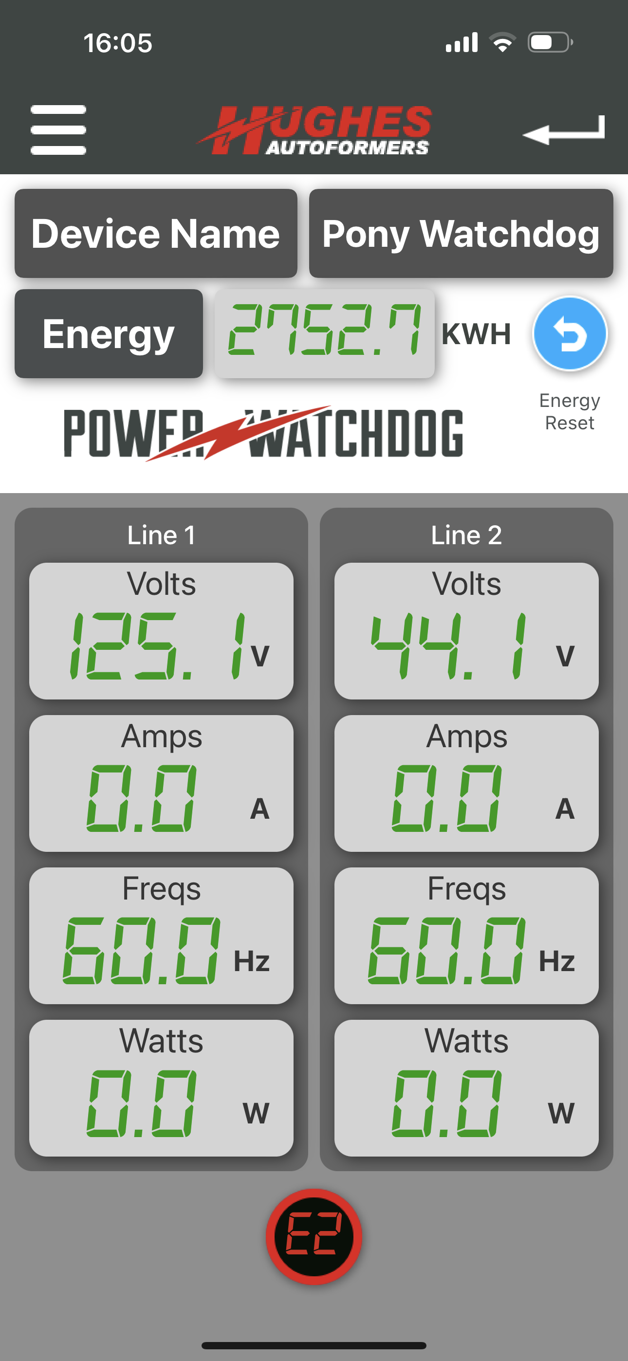 Power Watchdog fault