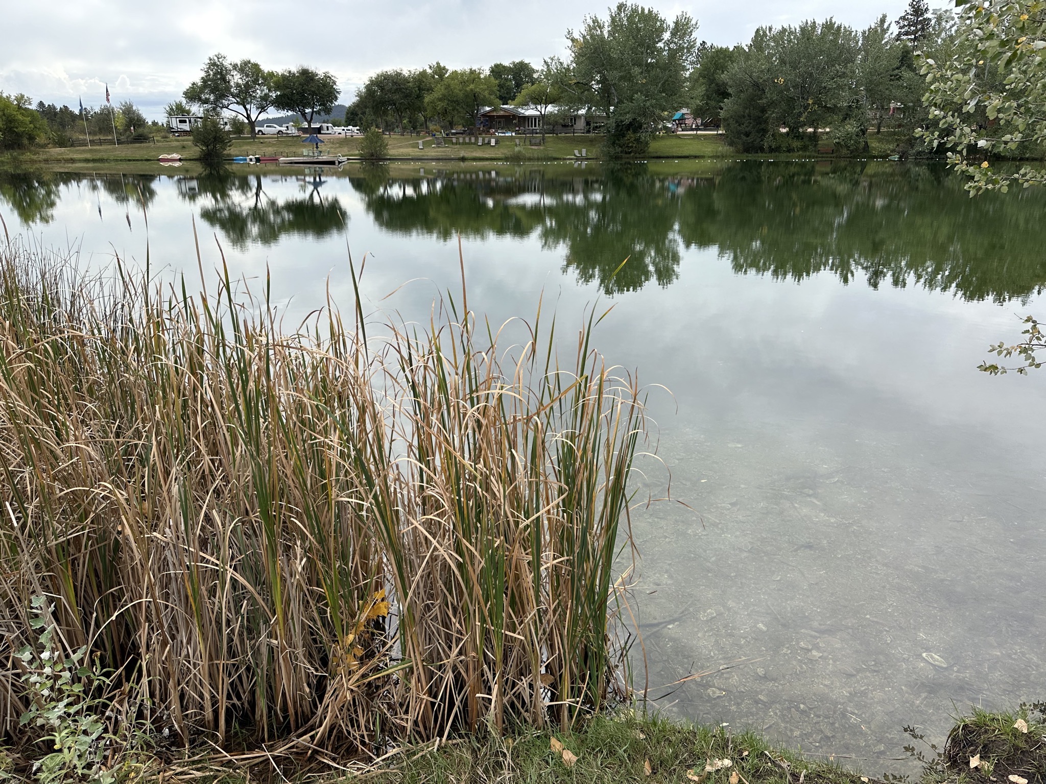 Path around lake
