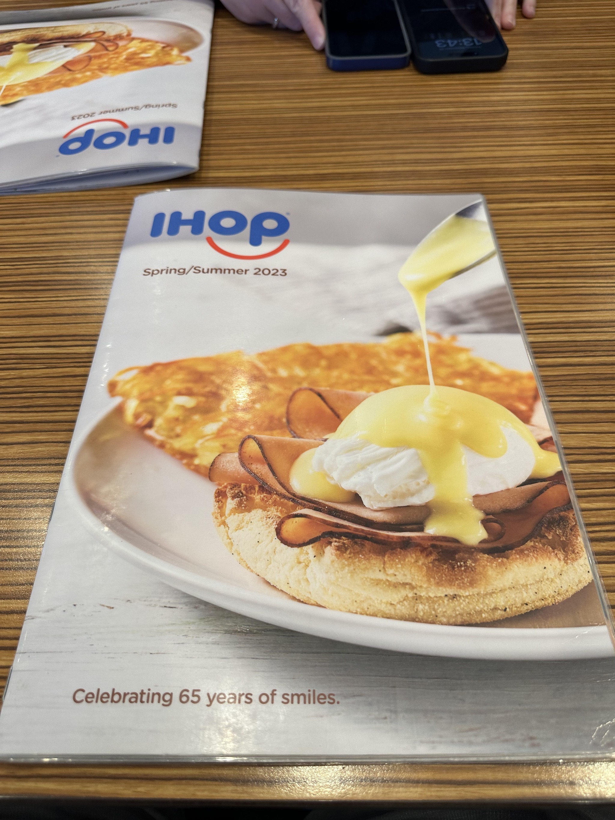 IHOP for lunch
