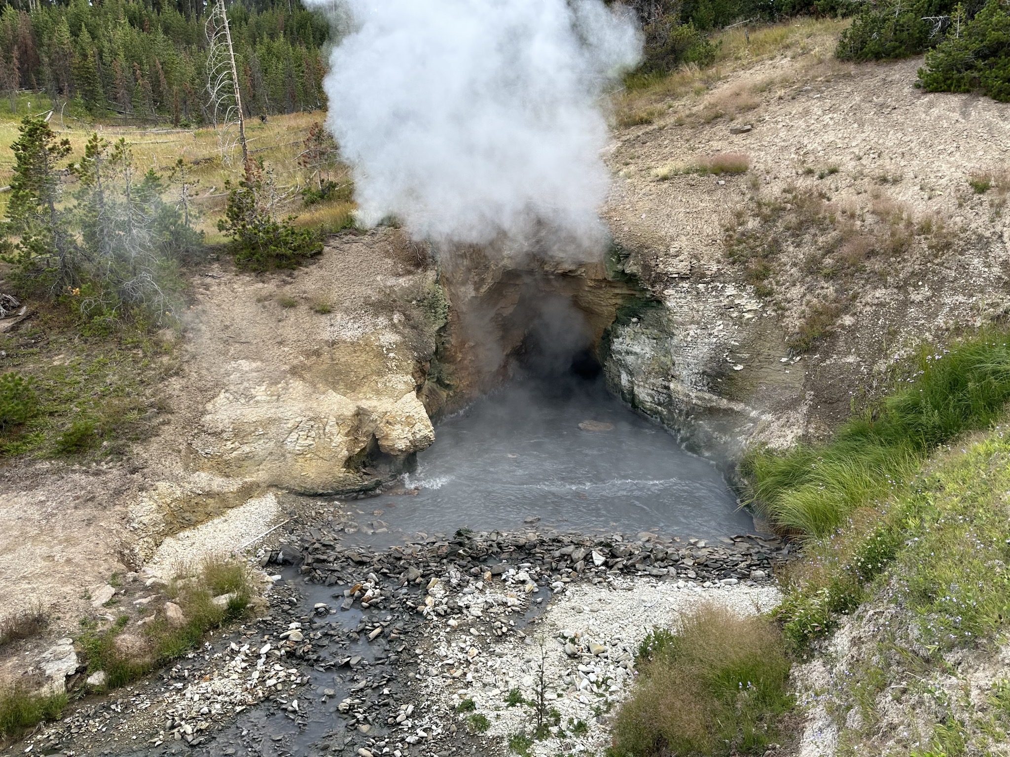 Mud Volcano area