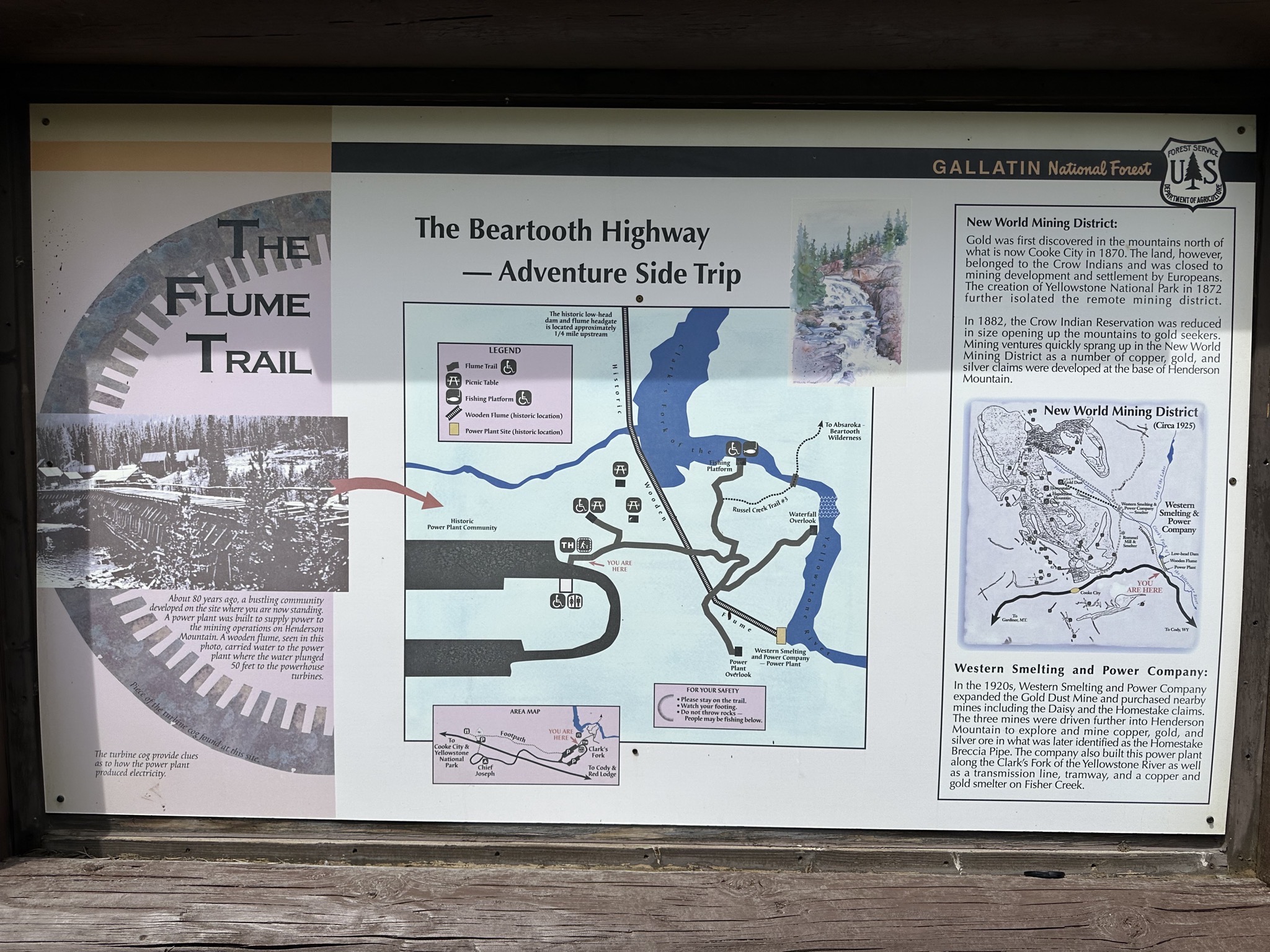 Flume trail