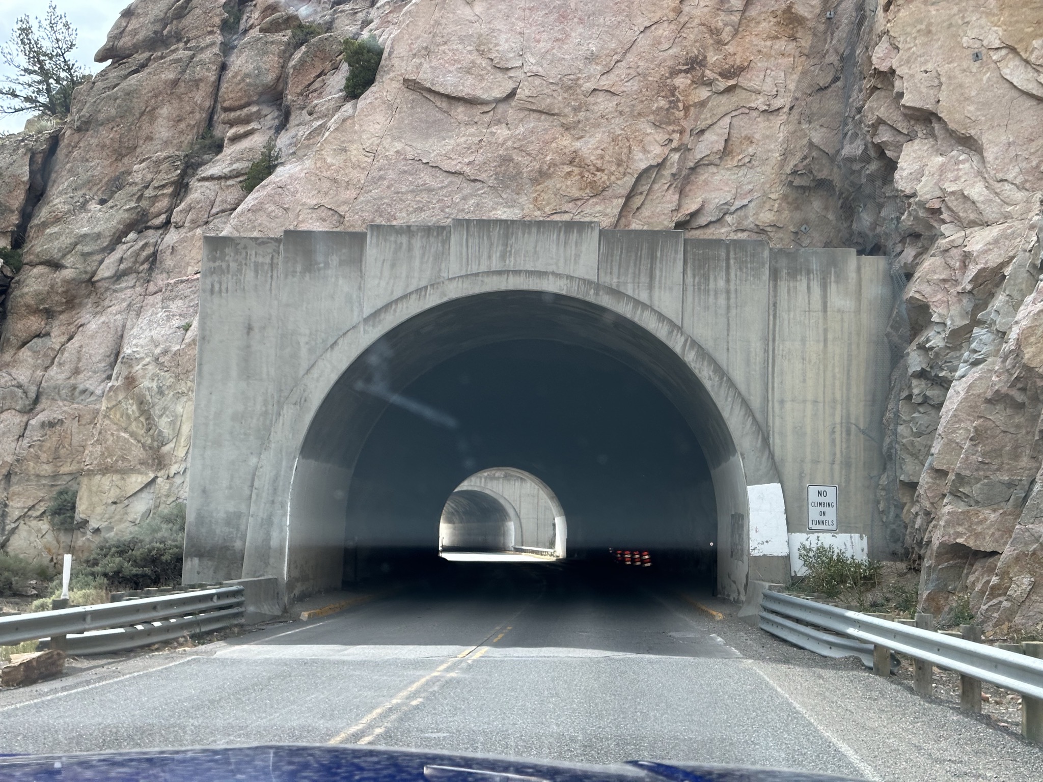 Three tunnels