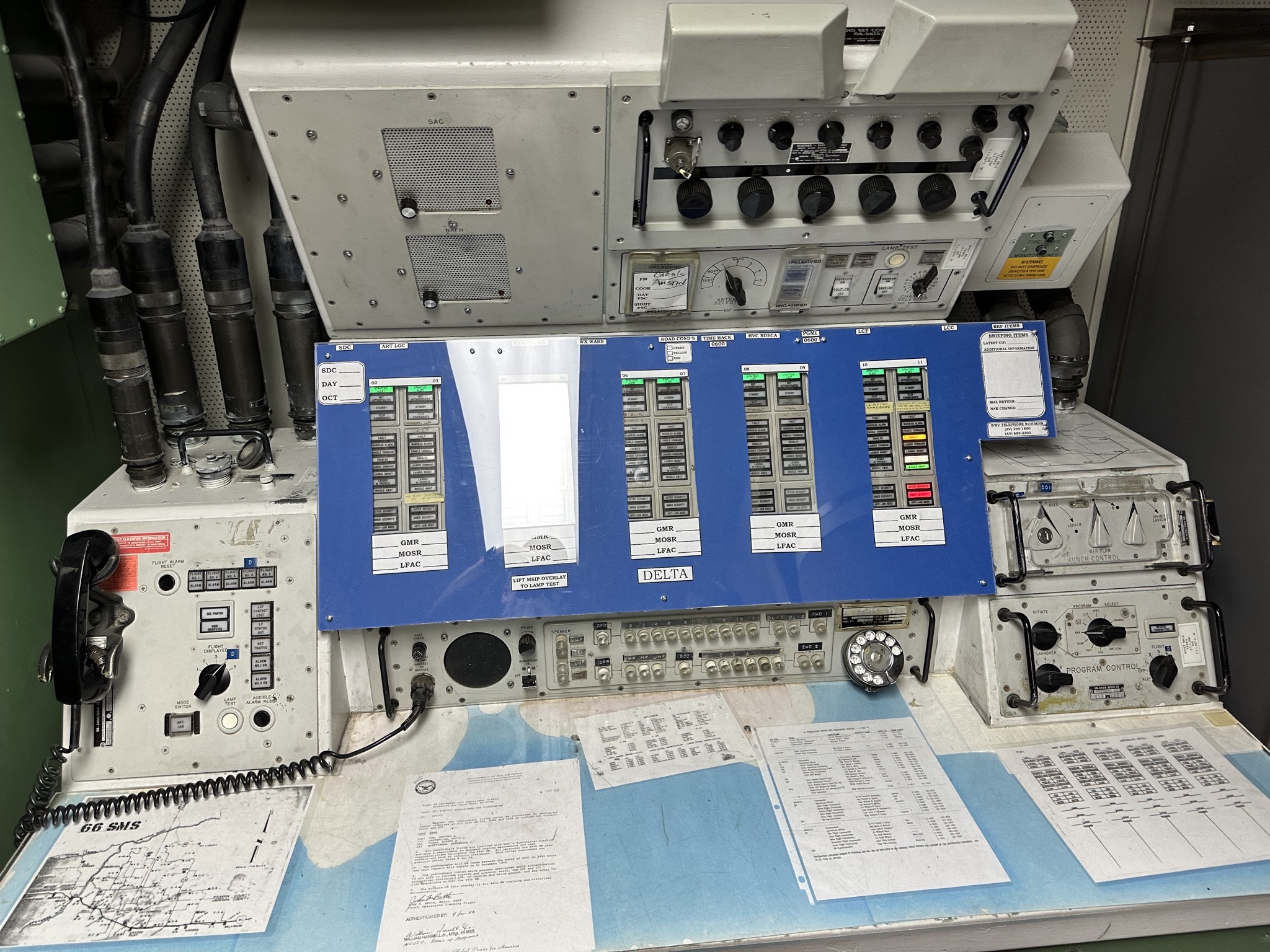 Delta-01 Launch Control Center