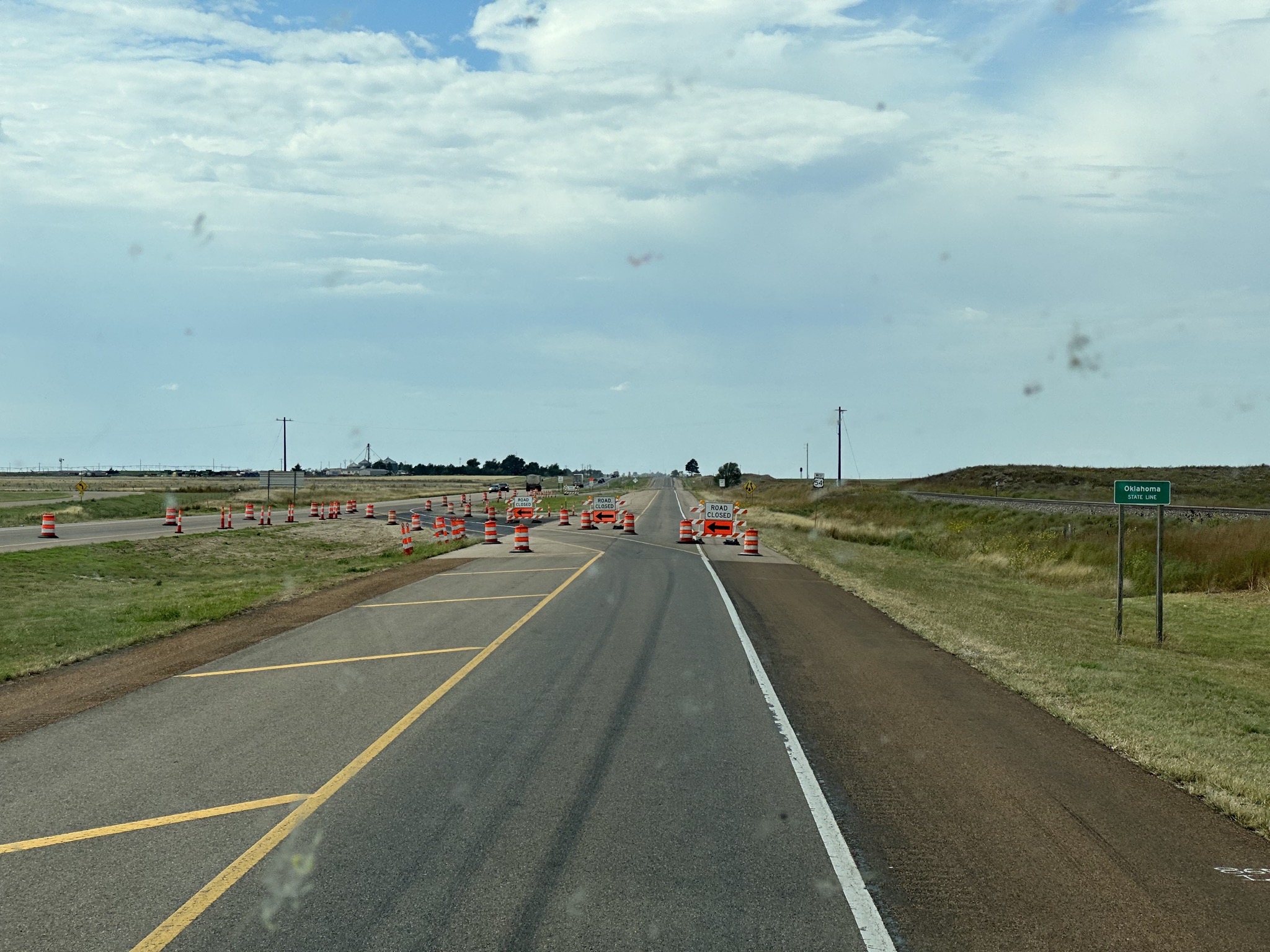 Oklahoma state line