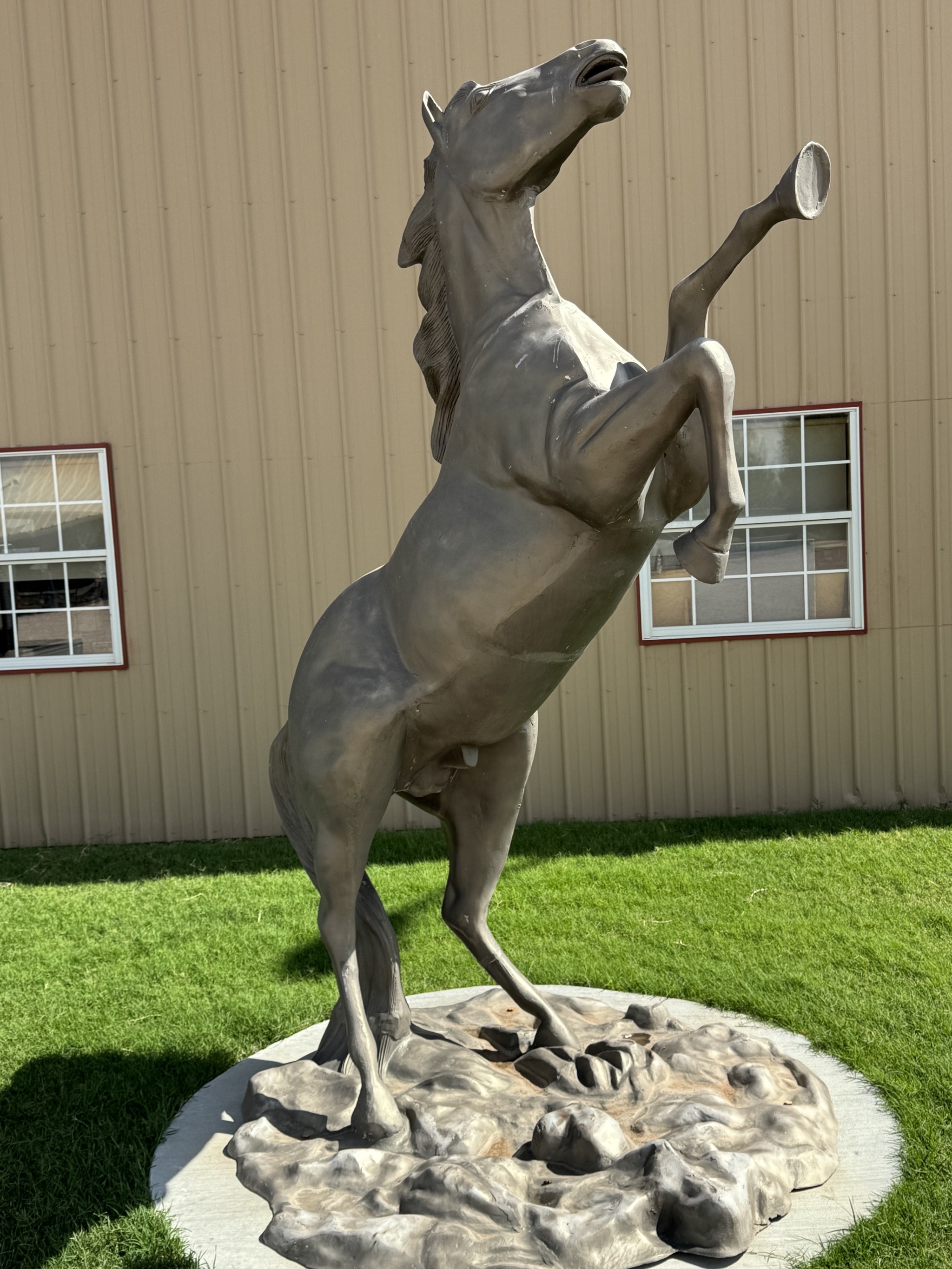 Horse statue