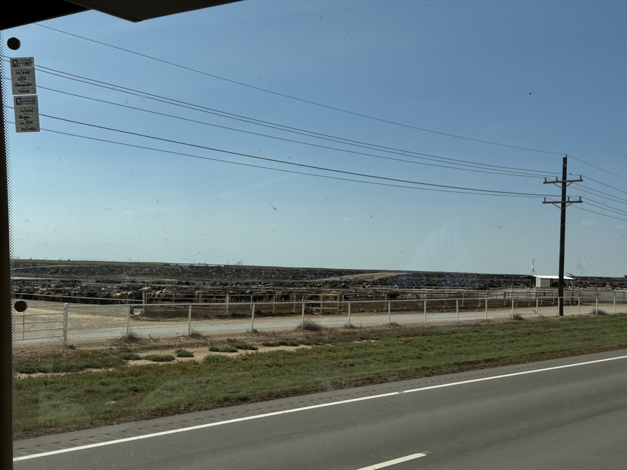 Feed lot