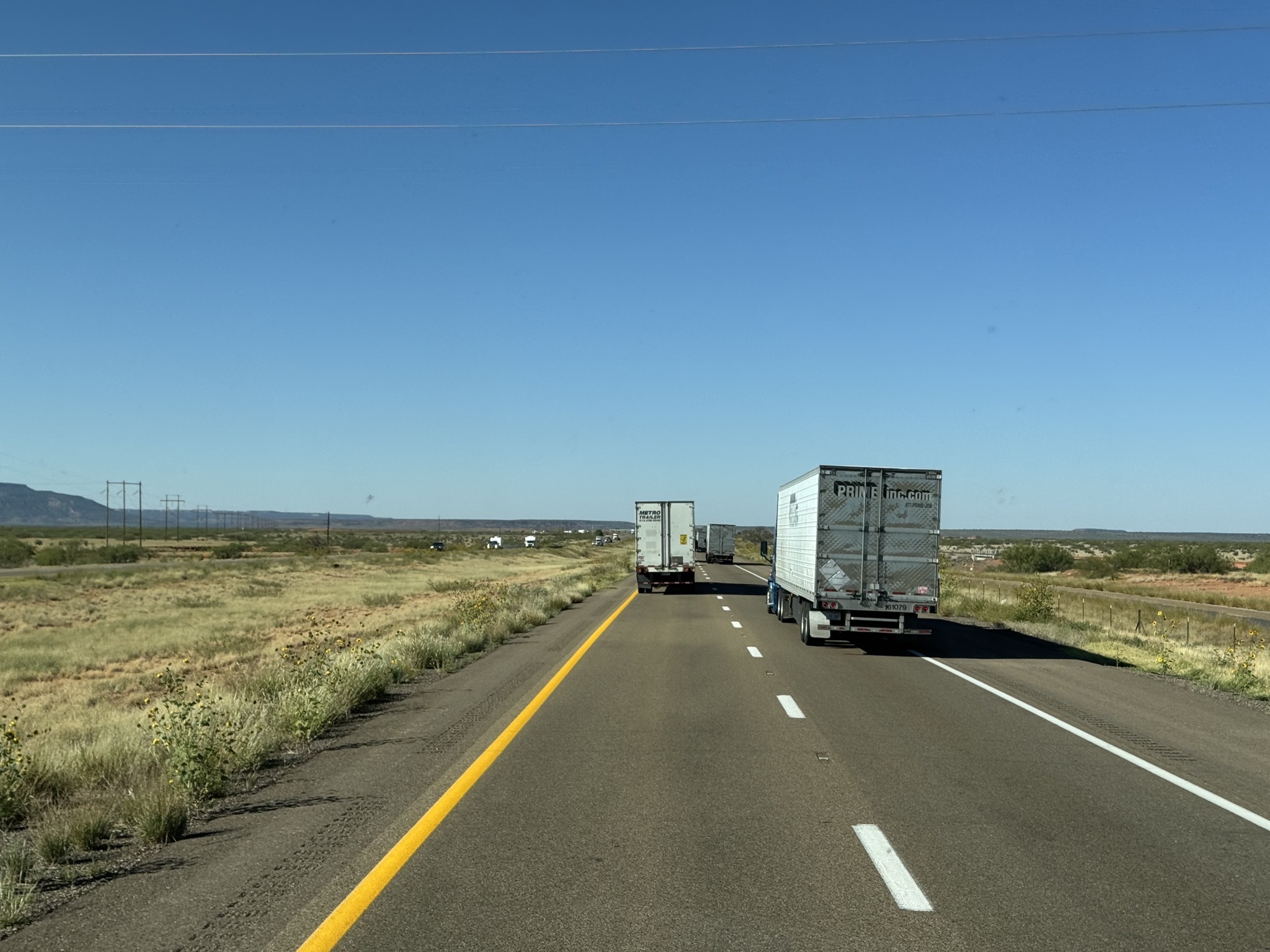 Lots of trucks