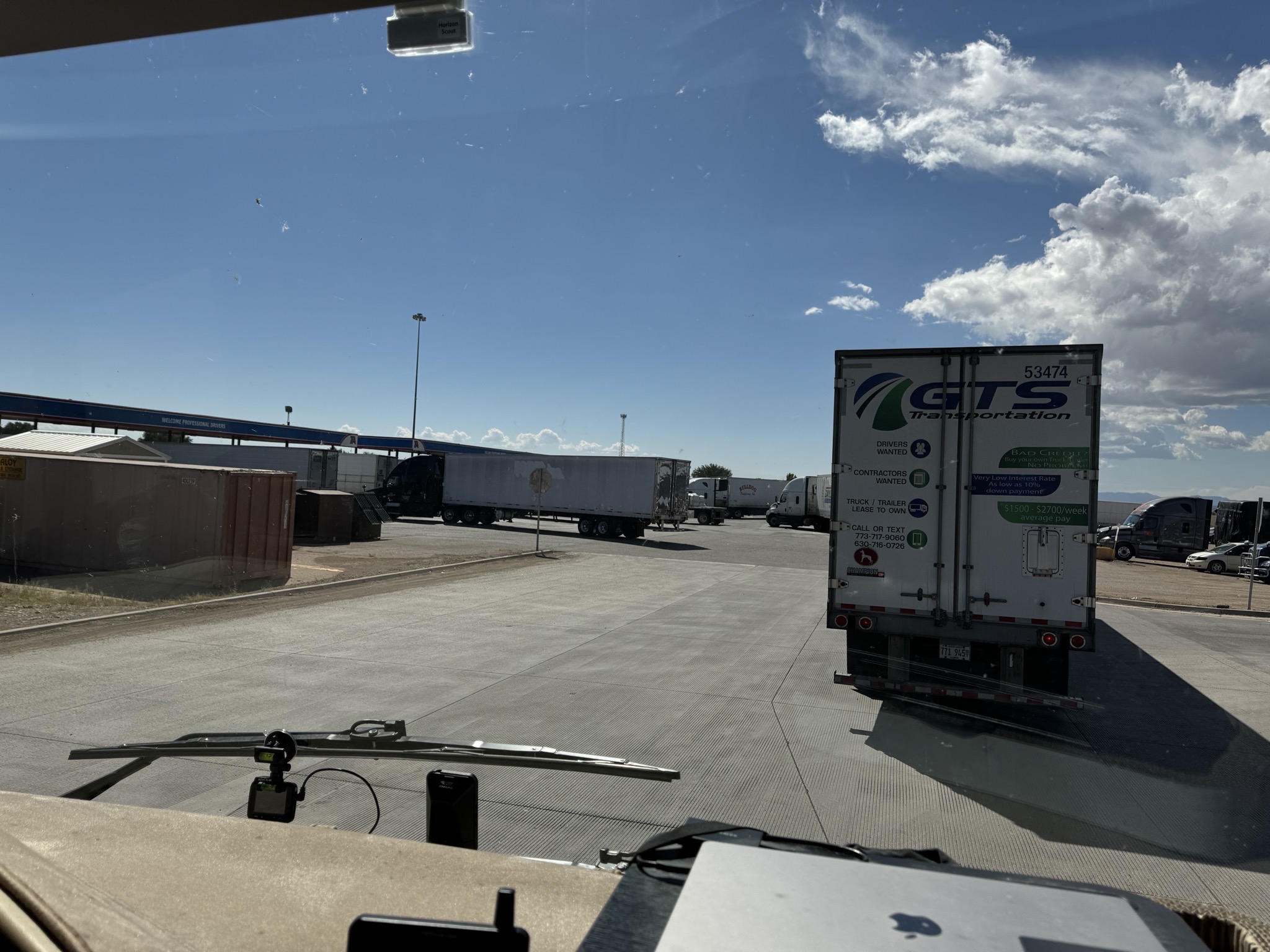 Fuel stop