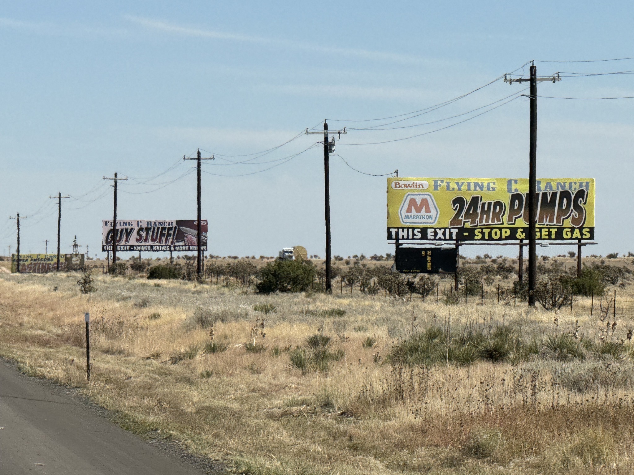 Flying C Ranch billboards