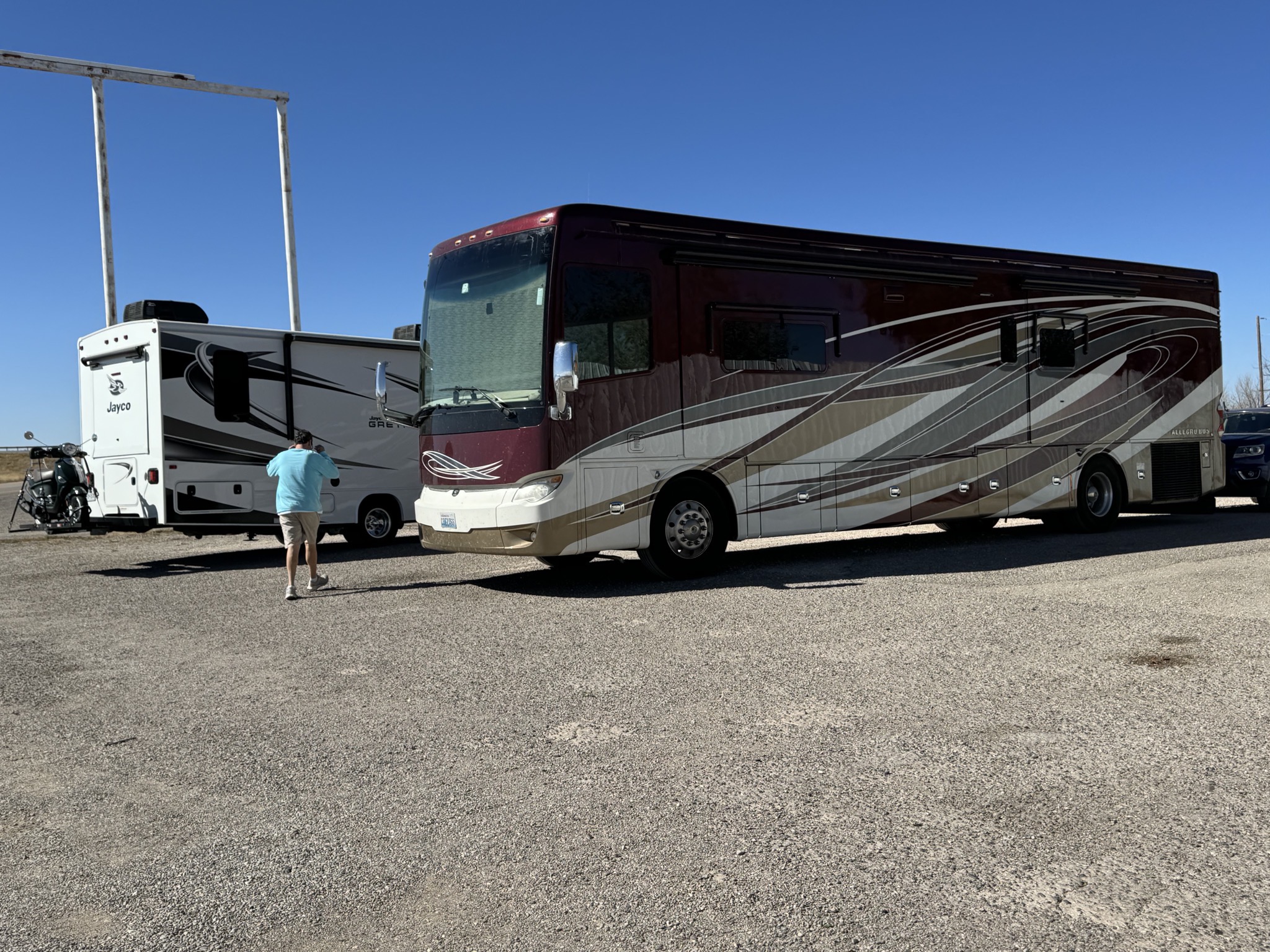 Our coach at Flying C Ranch