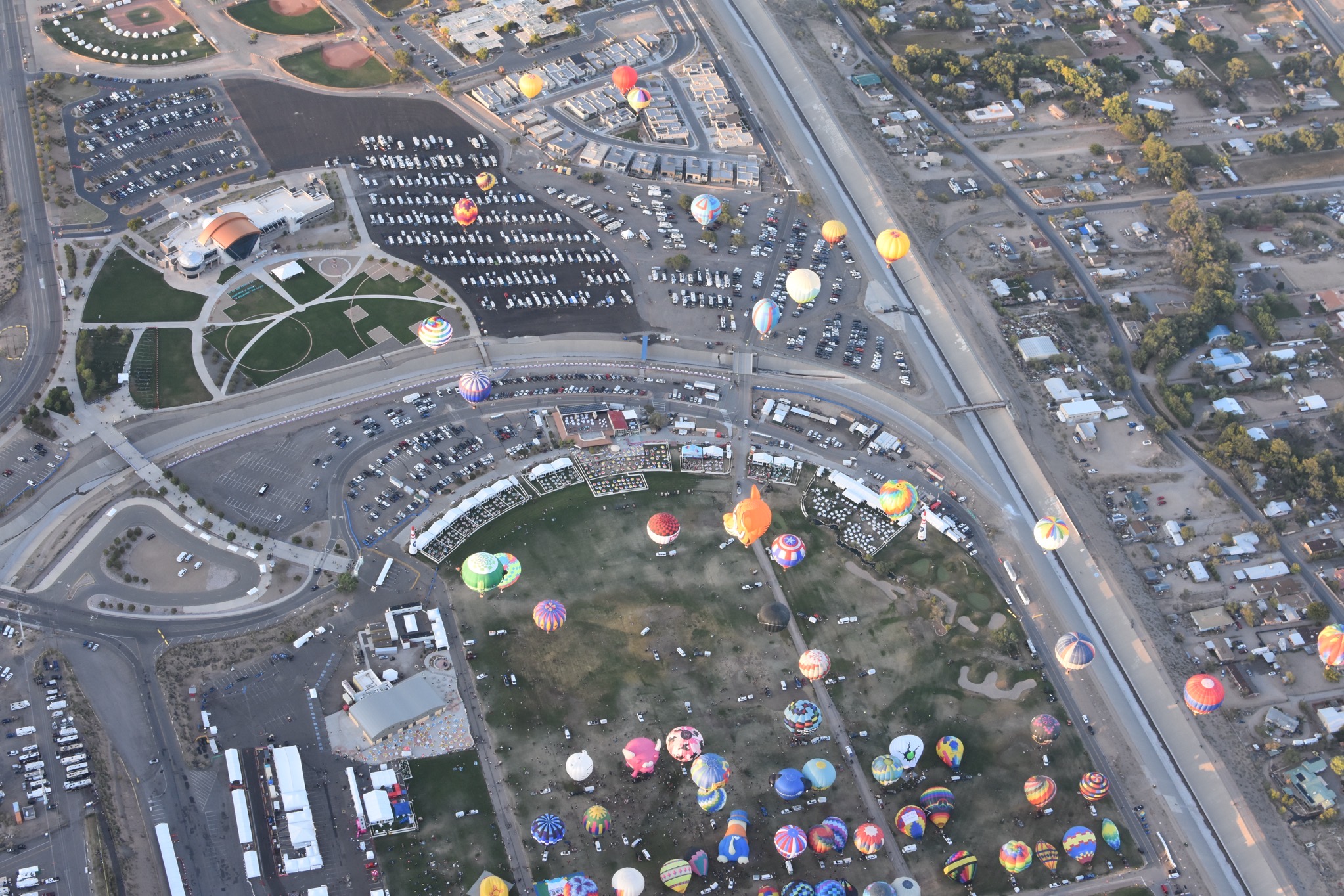 Aerial view